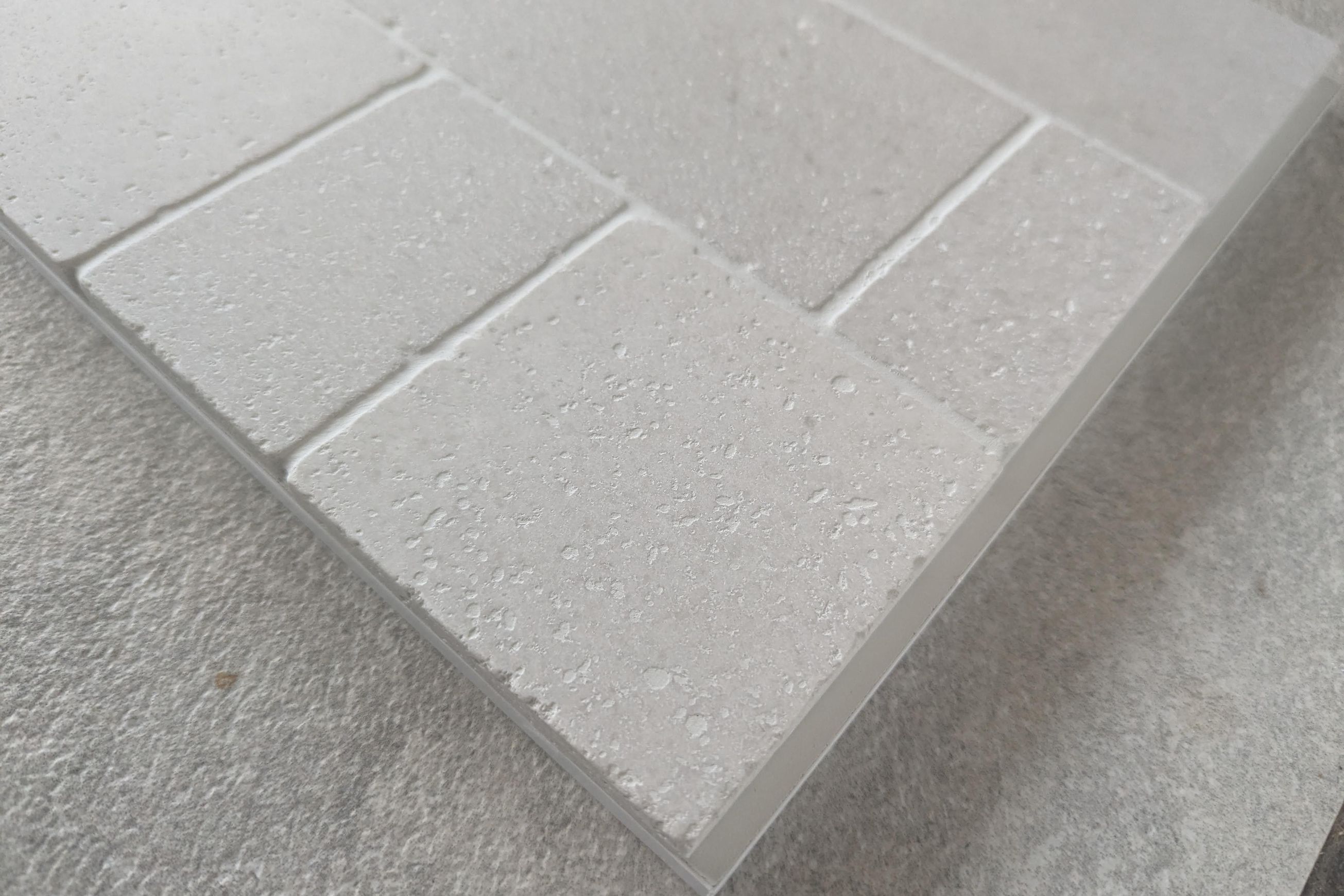 Baracoa Tumbled Mosaic - Cinder Marble