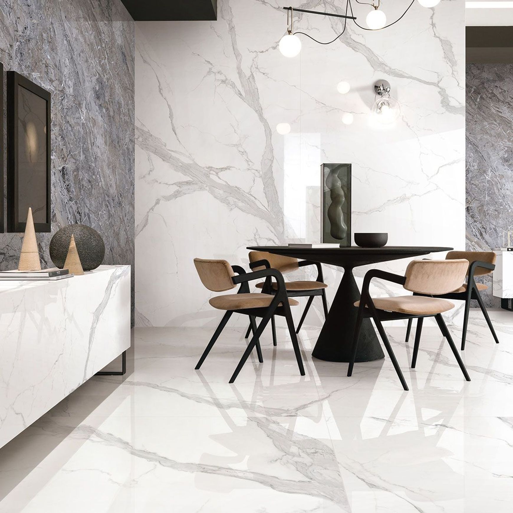 Bianco Carrara Polished 1200x2700x6mm