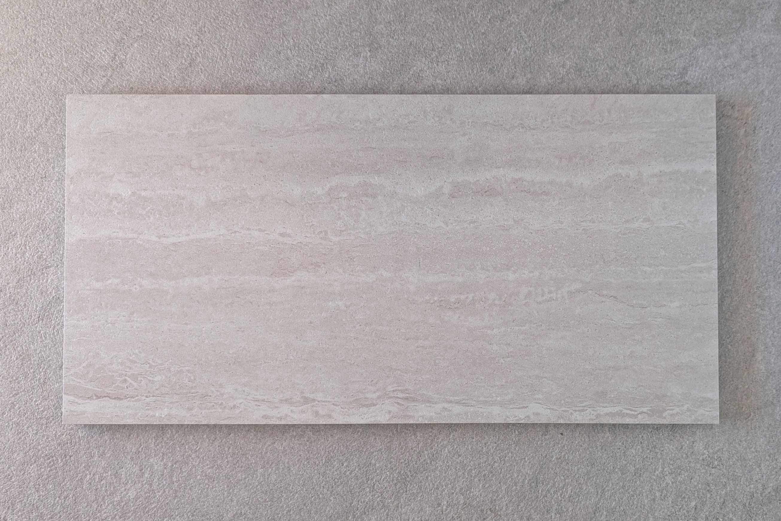 Truffle Porcelain Travertine