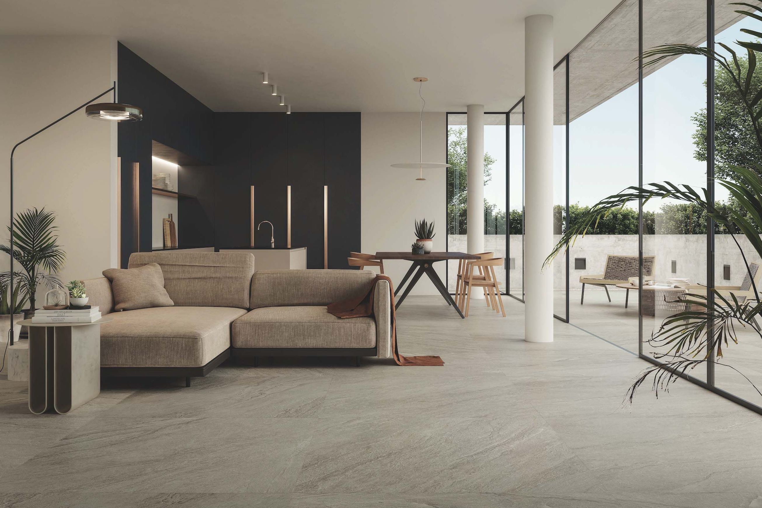 Vibes Series Stone Look Porcelain Tiles