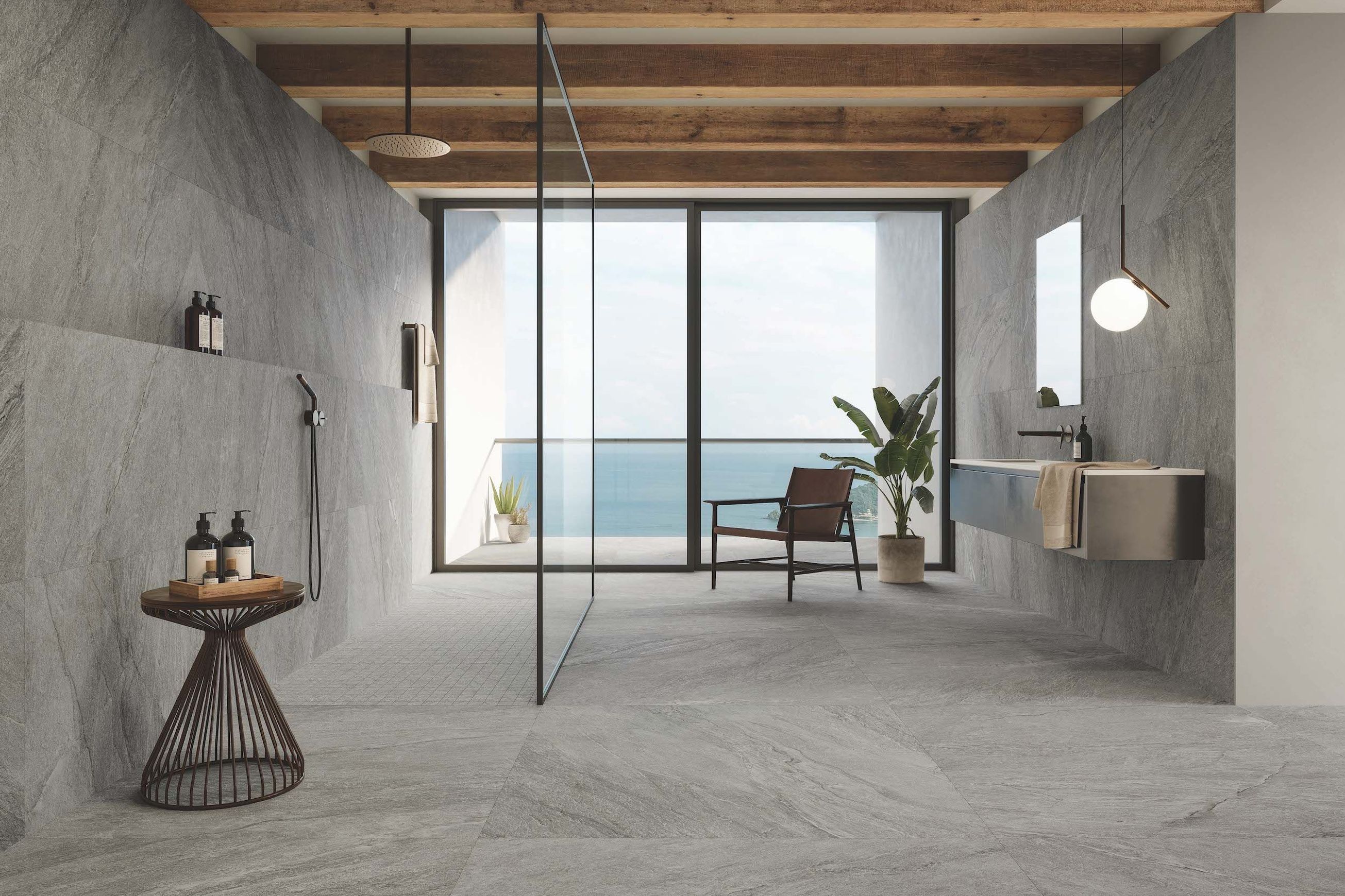 Vibes Series Stone Look Porcelain Tiles