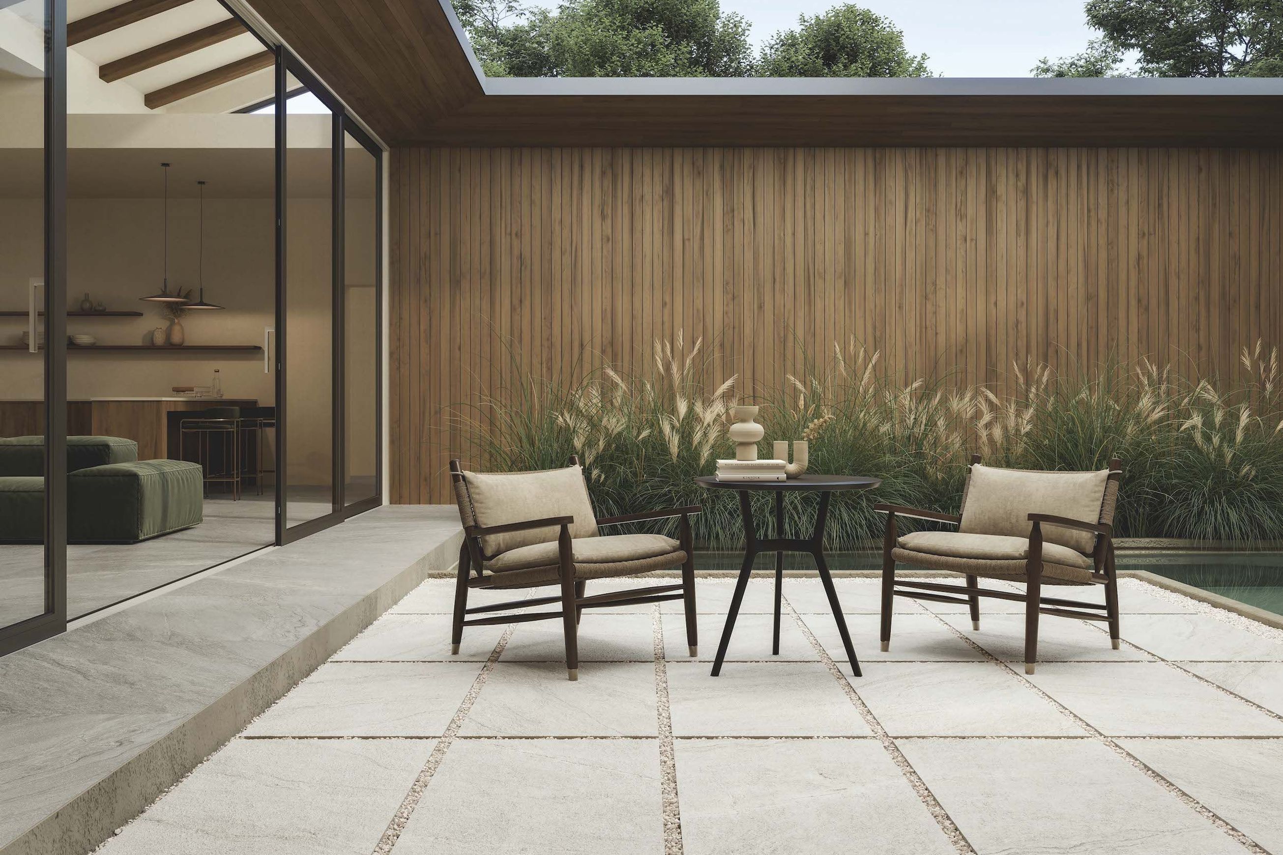 Vibes Series Stone Look Porcelain Tiles