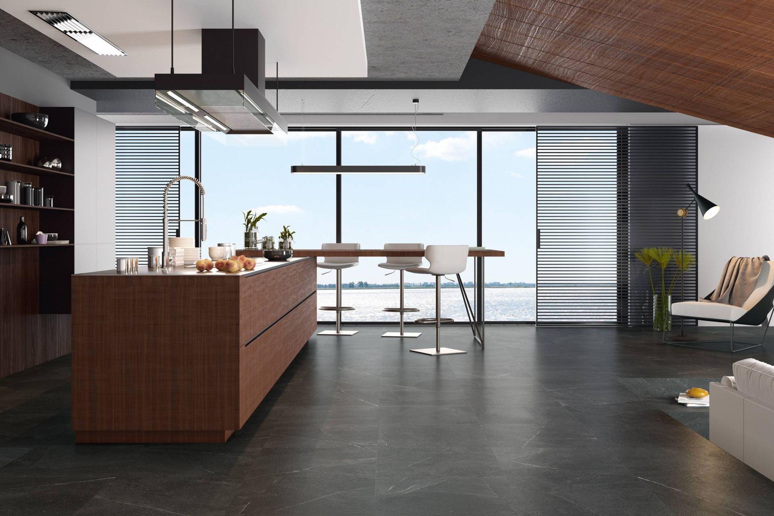 Madison-Brooklyn Stone Tiles by Colorker