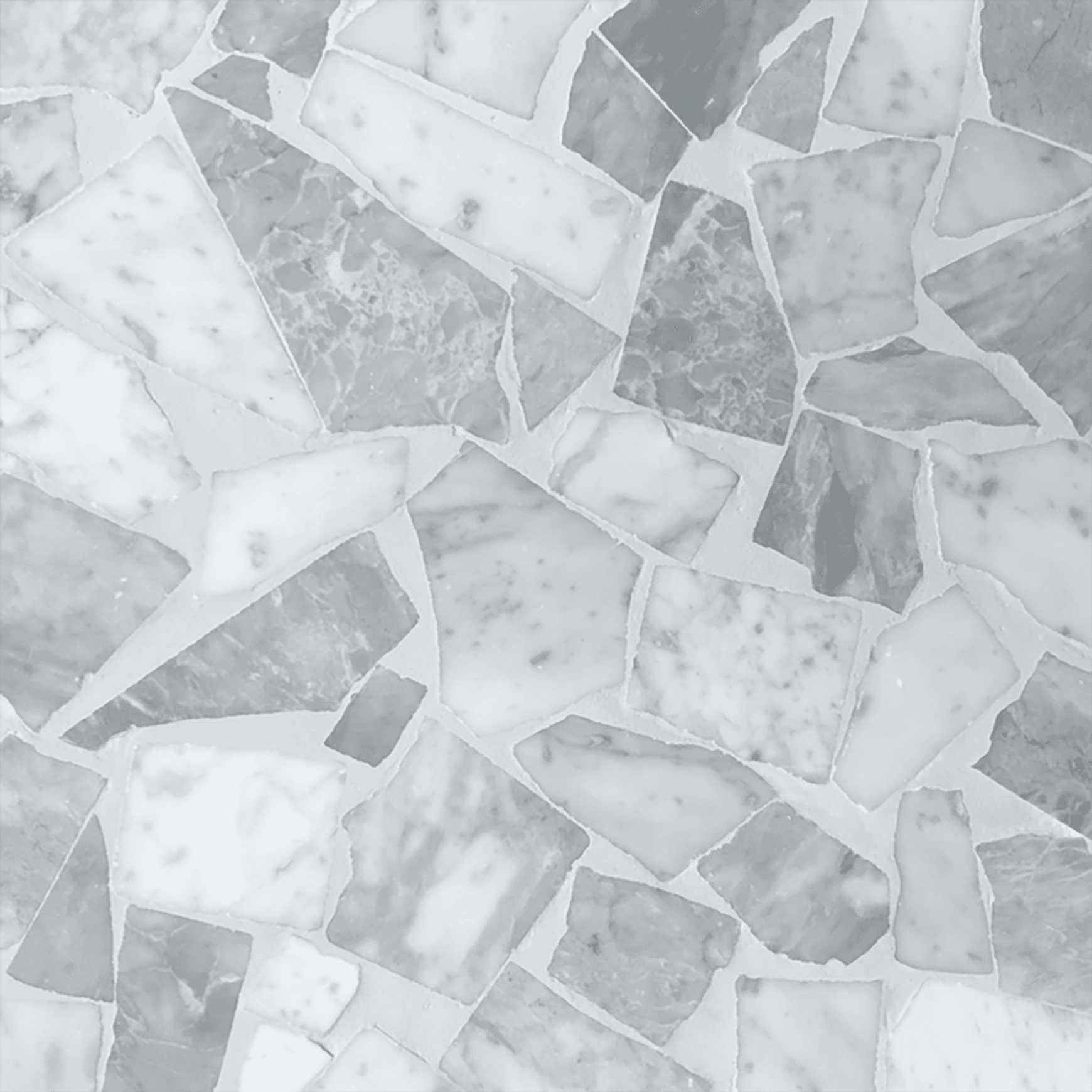 Carrara & Bardiglio Honed Palladiana