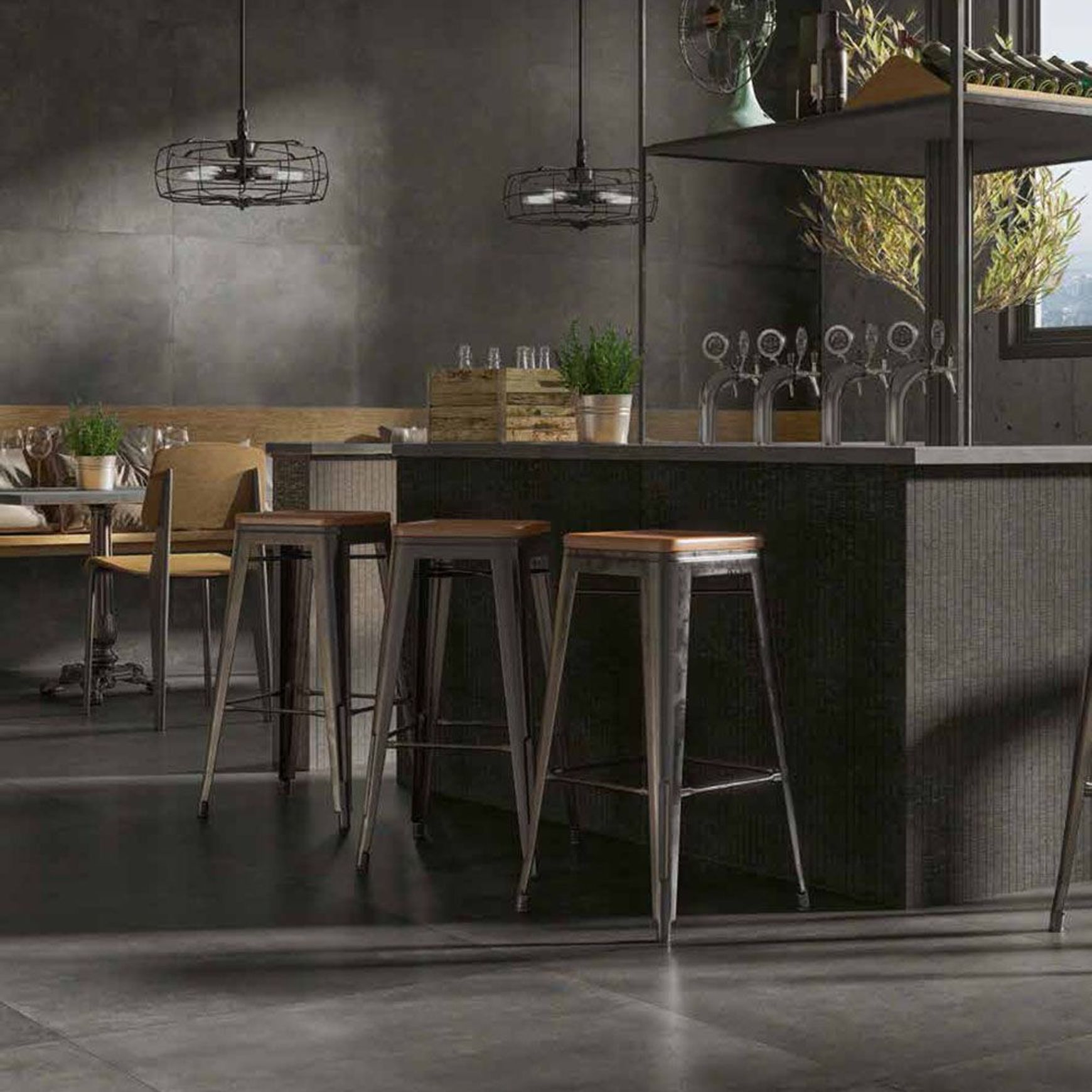 Evo Porcelain Tiles by Fanal