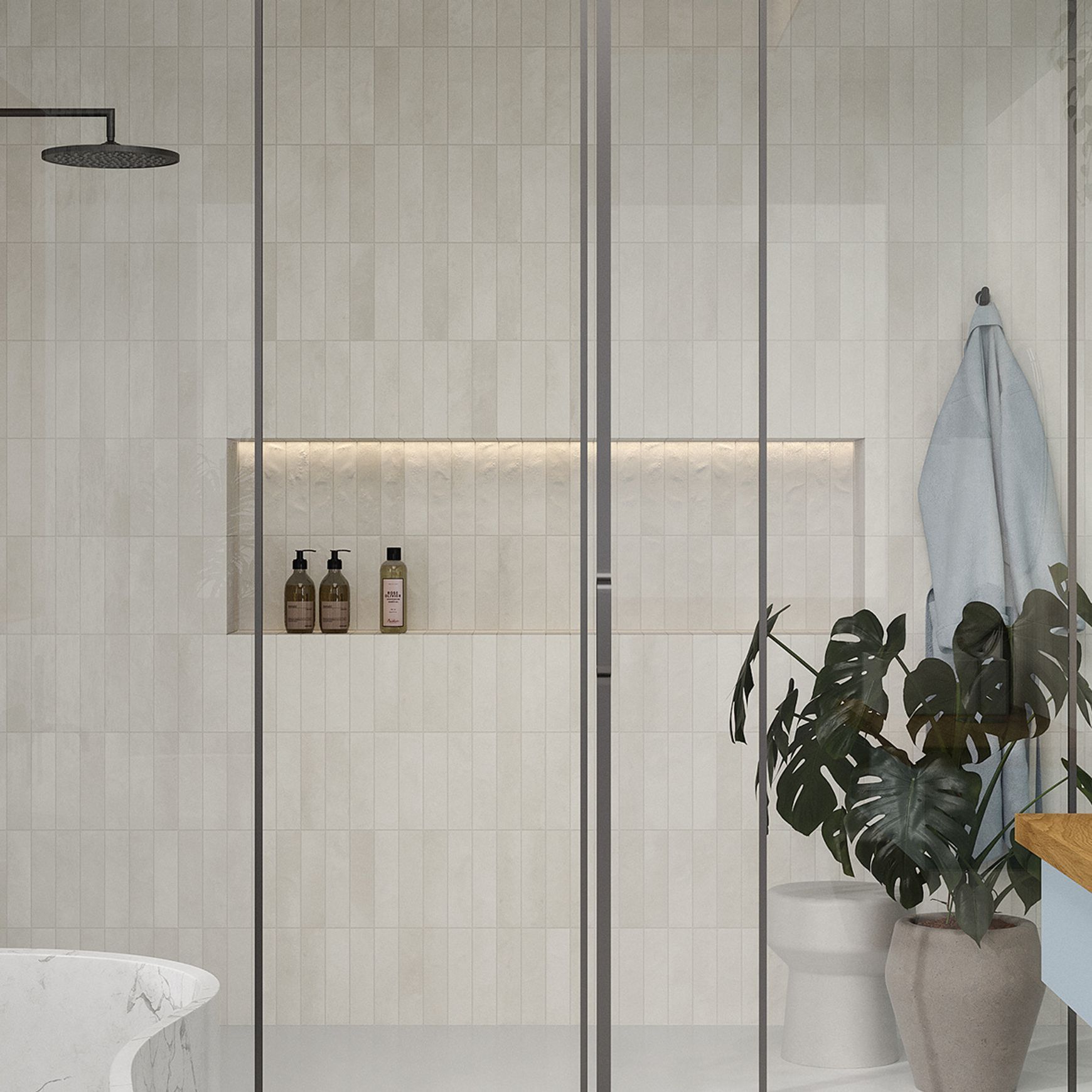 Cinder Bianco | Perini Tiles