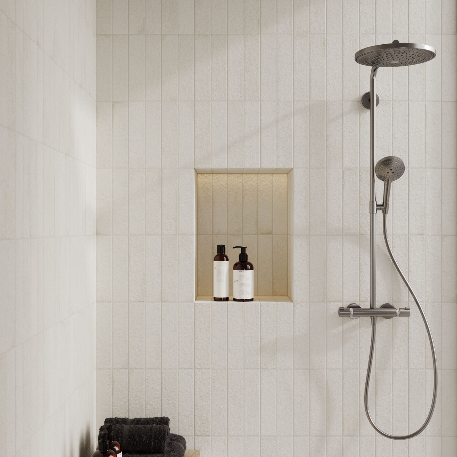 Cinder Brick Salt | Perini Tiles
