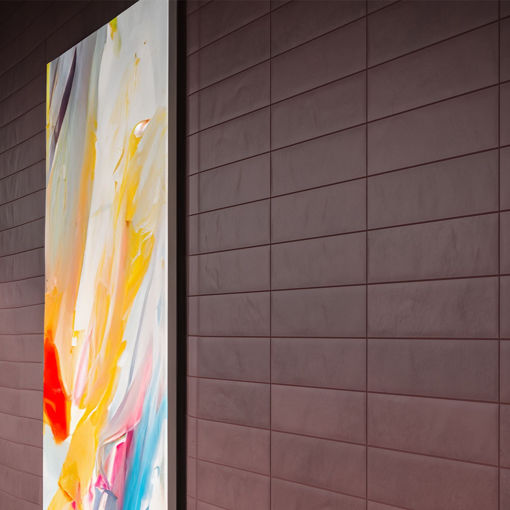 Cinder Maroon | Perini Tiles