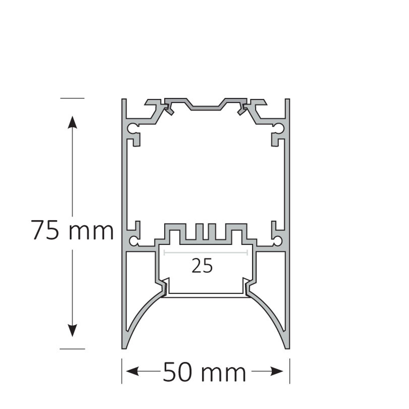 104 Deep Set Lens LED Extrusion AntiGlare Task Lighting