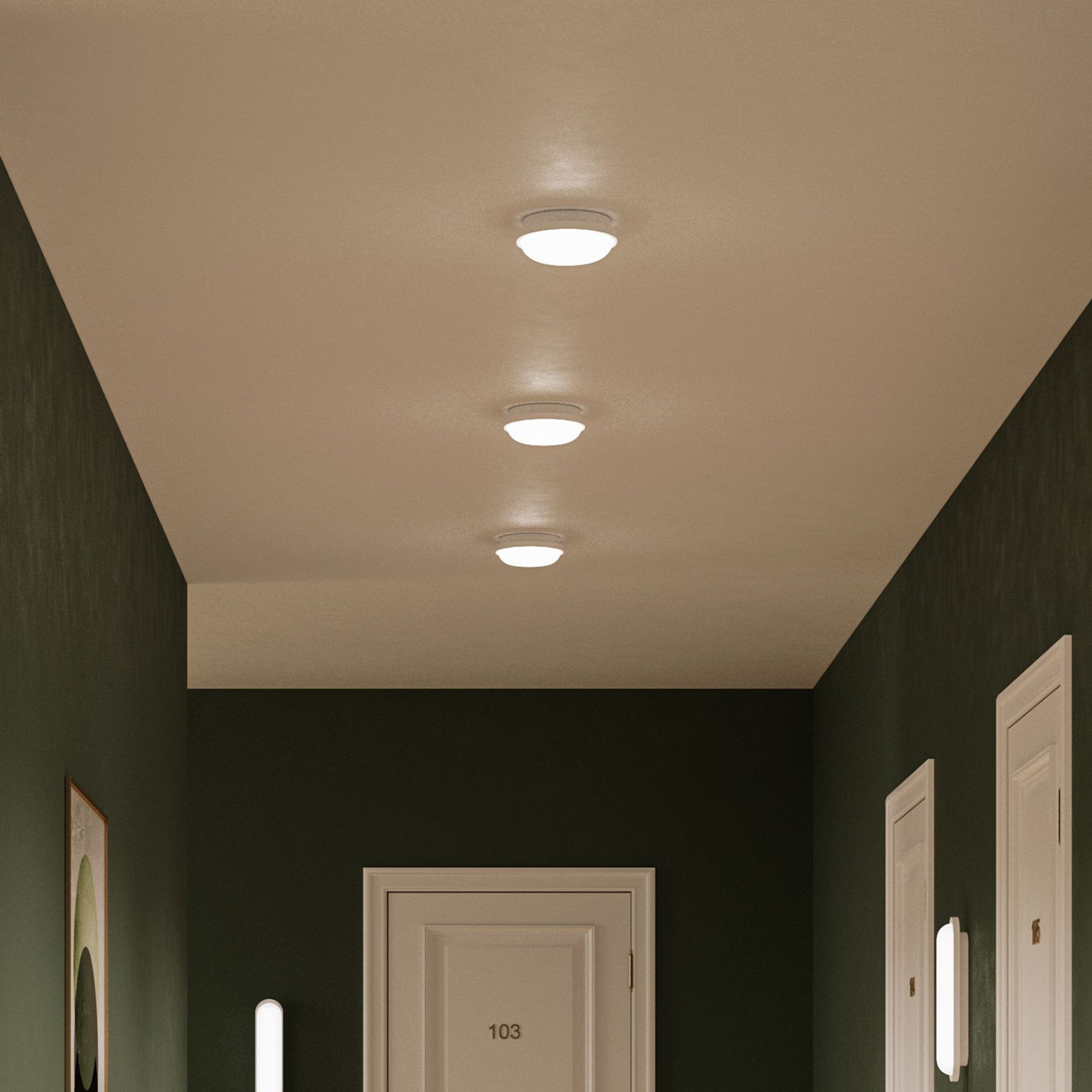 Bode Round Wall/Ceiling Light