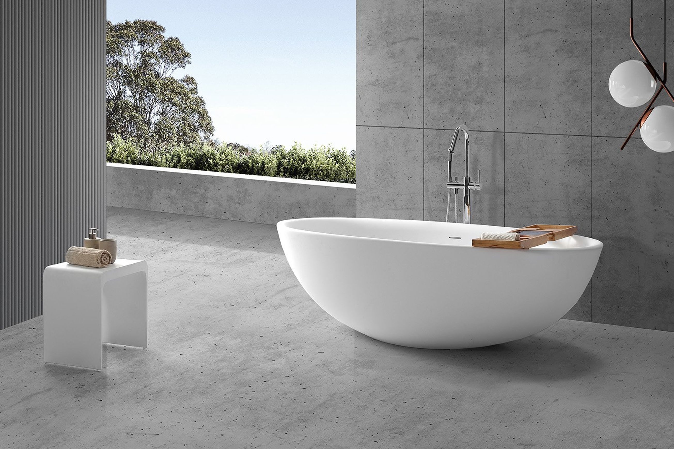 B092 Extra Wide Hugi Bath 1710mm