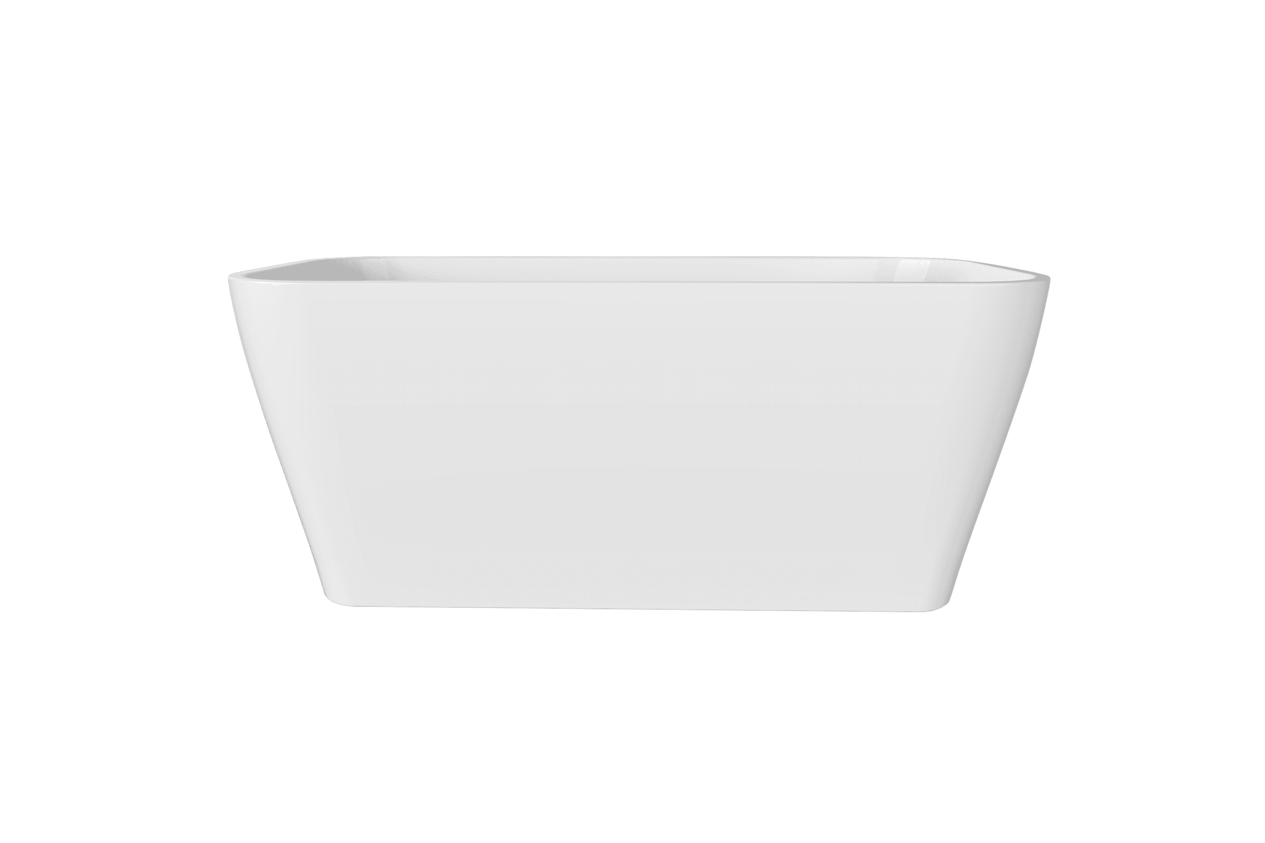 The Smith 1500mm Freestanding Bath Matte White