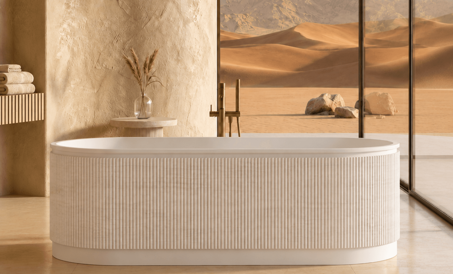 Desert Rock Oasis 1700mm Bath - DRB001 1700