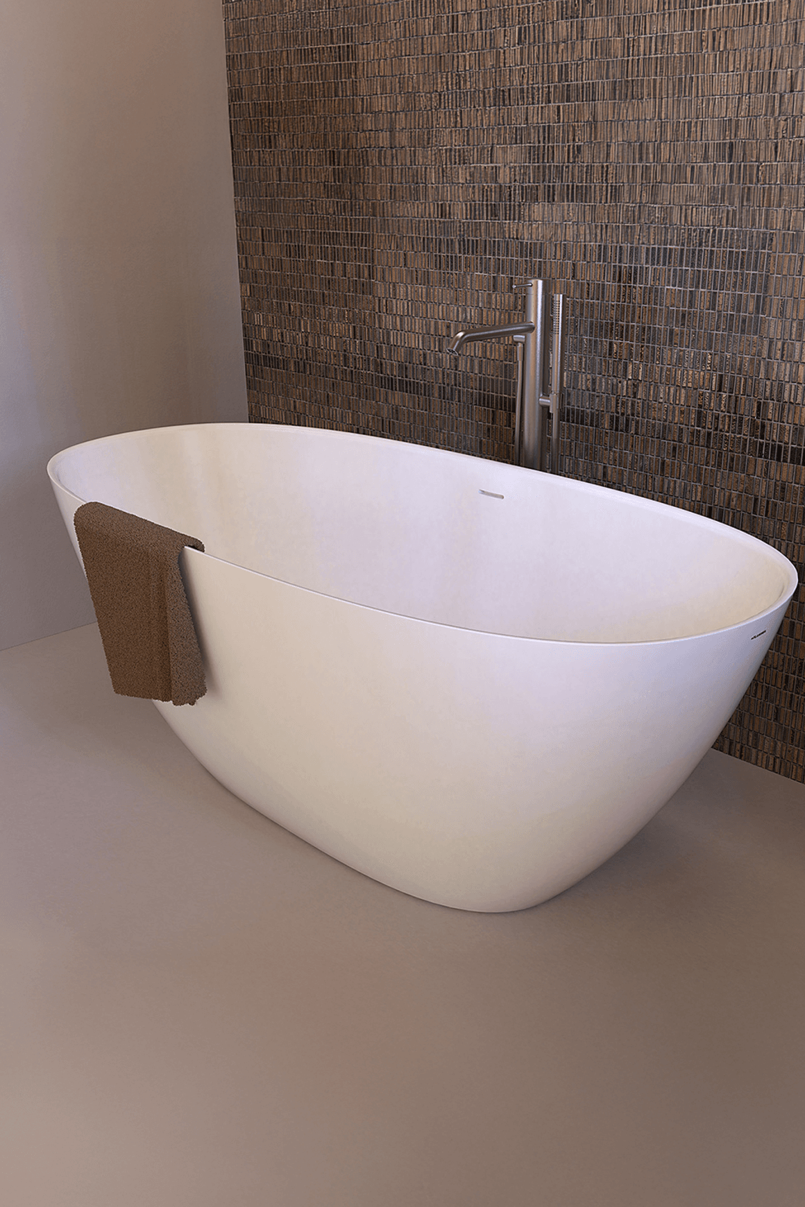 App Freestanding Bath 1600x750x600mm