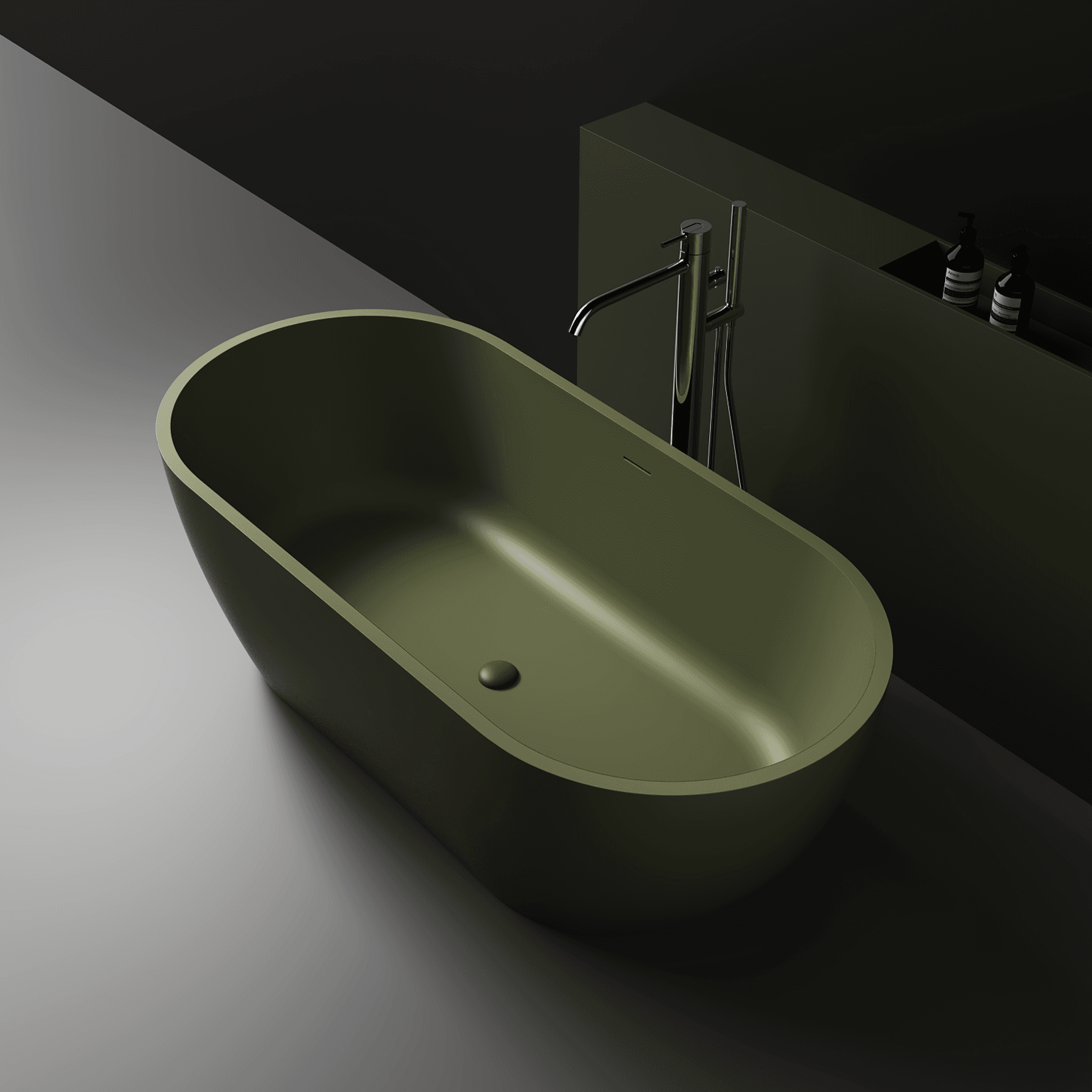 Justina Classic Stone Bath ST12 Various Sizes