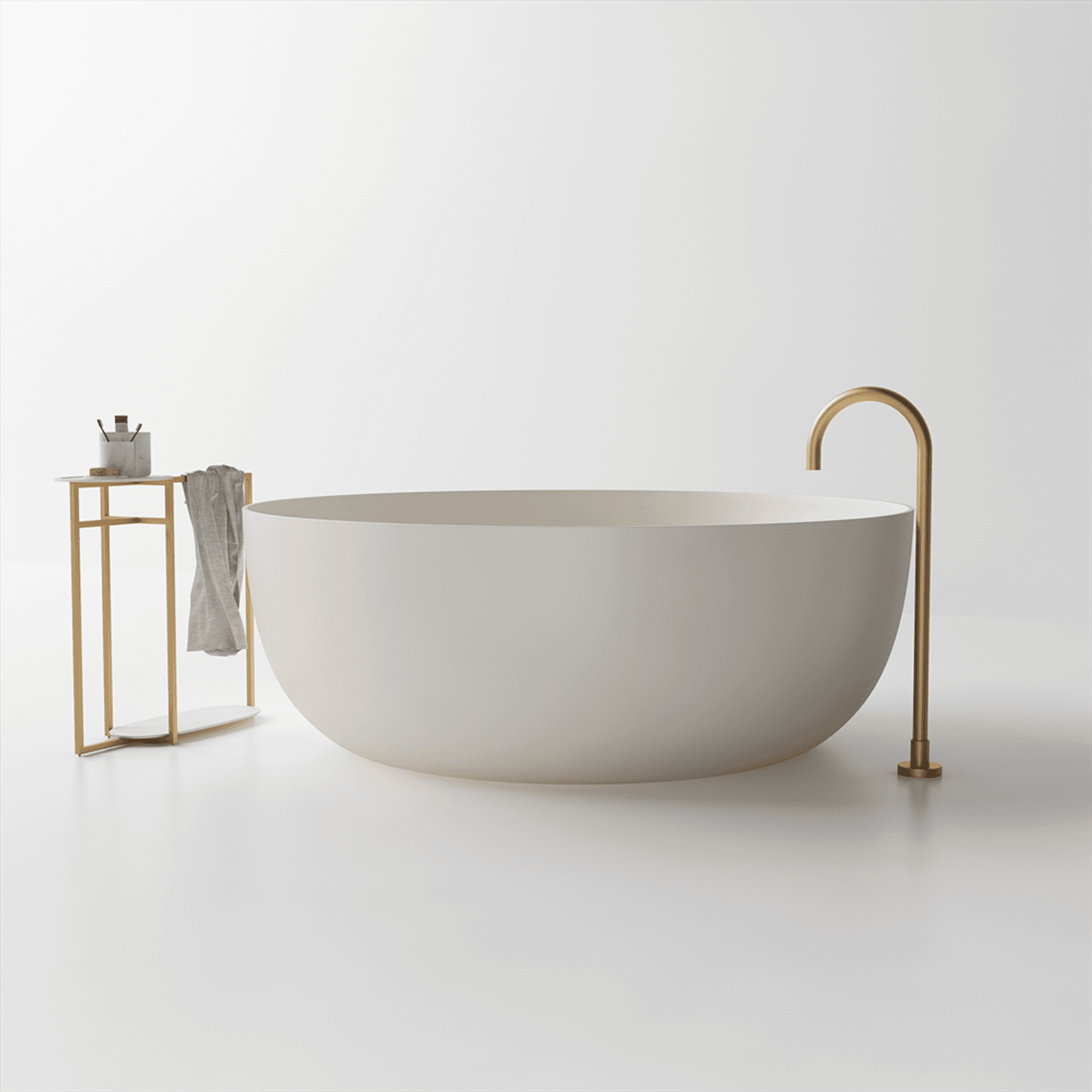 Silvia Circular Lightweight Bath ST13 - Various Sizes