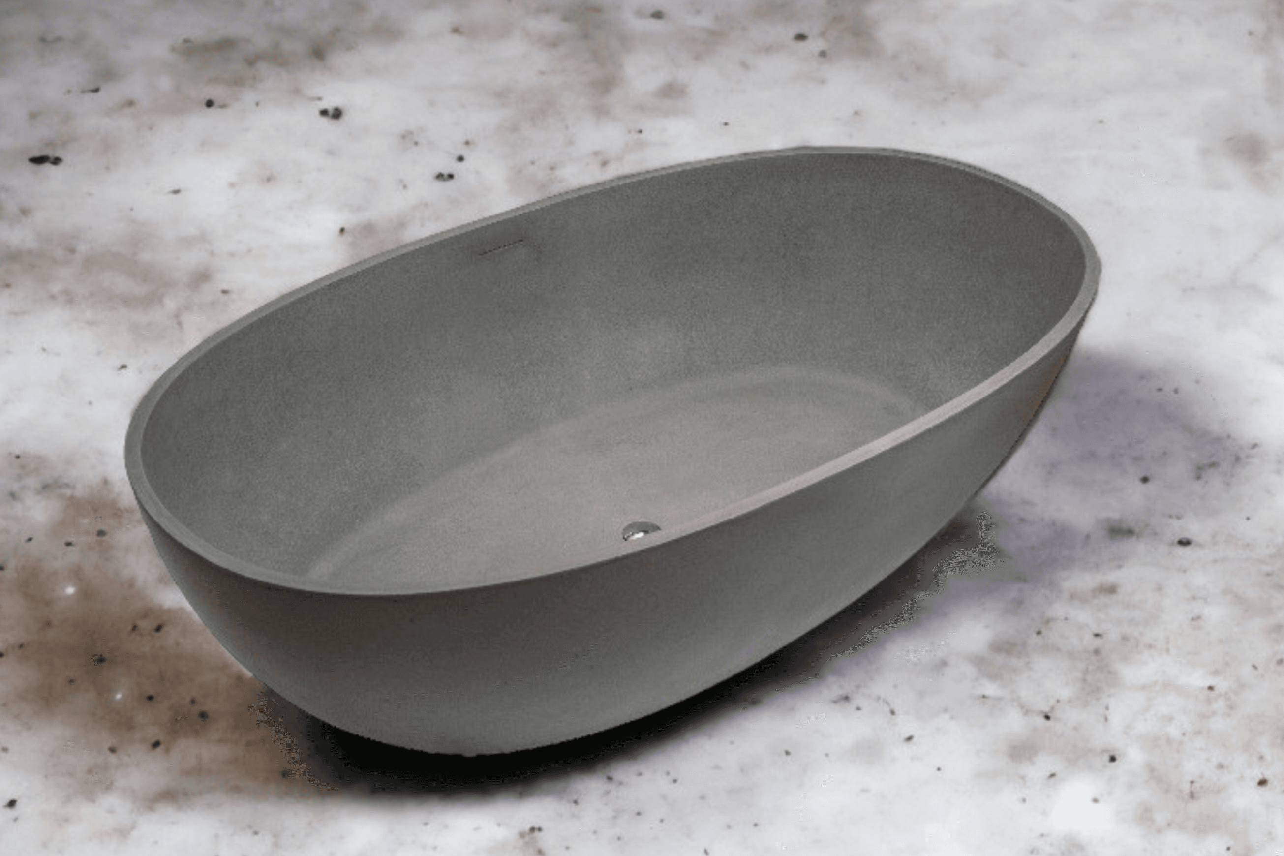 Cora Oval Concrete Outdoor Bath Various sizes & colours