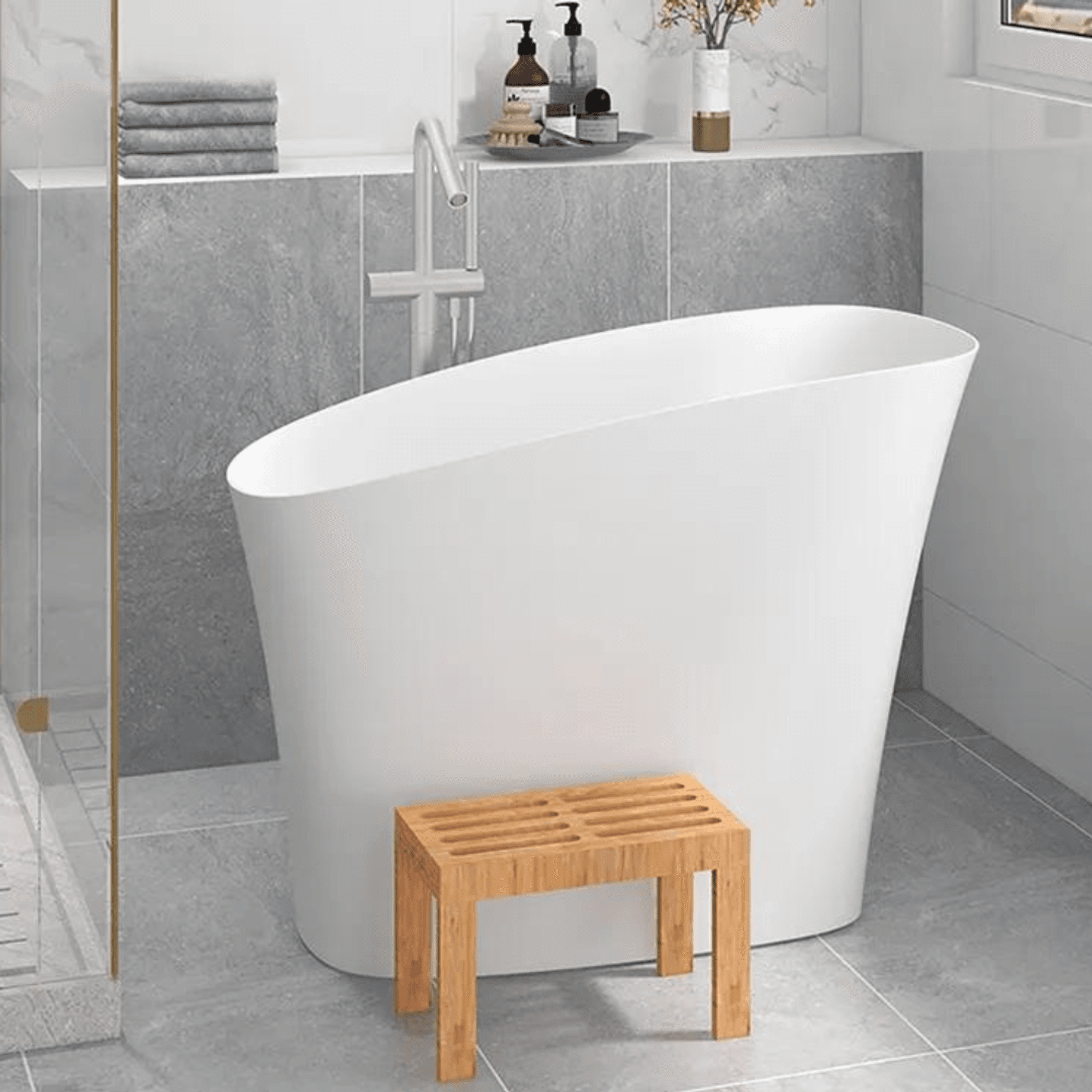 High Japanese Soak Tub 1200mm - MGL01