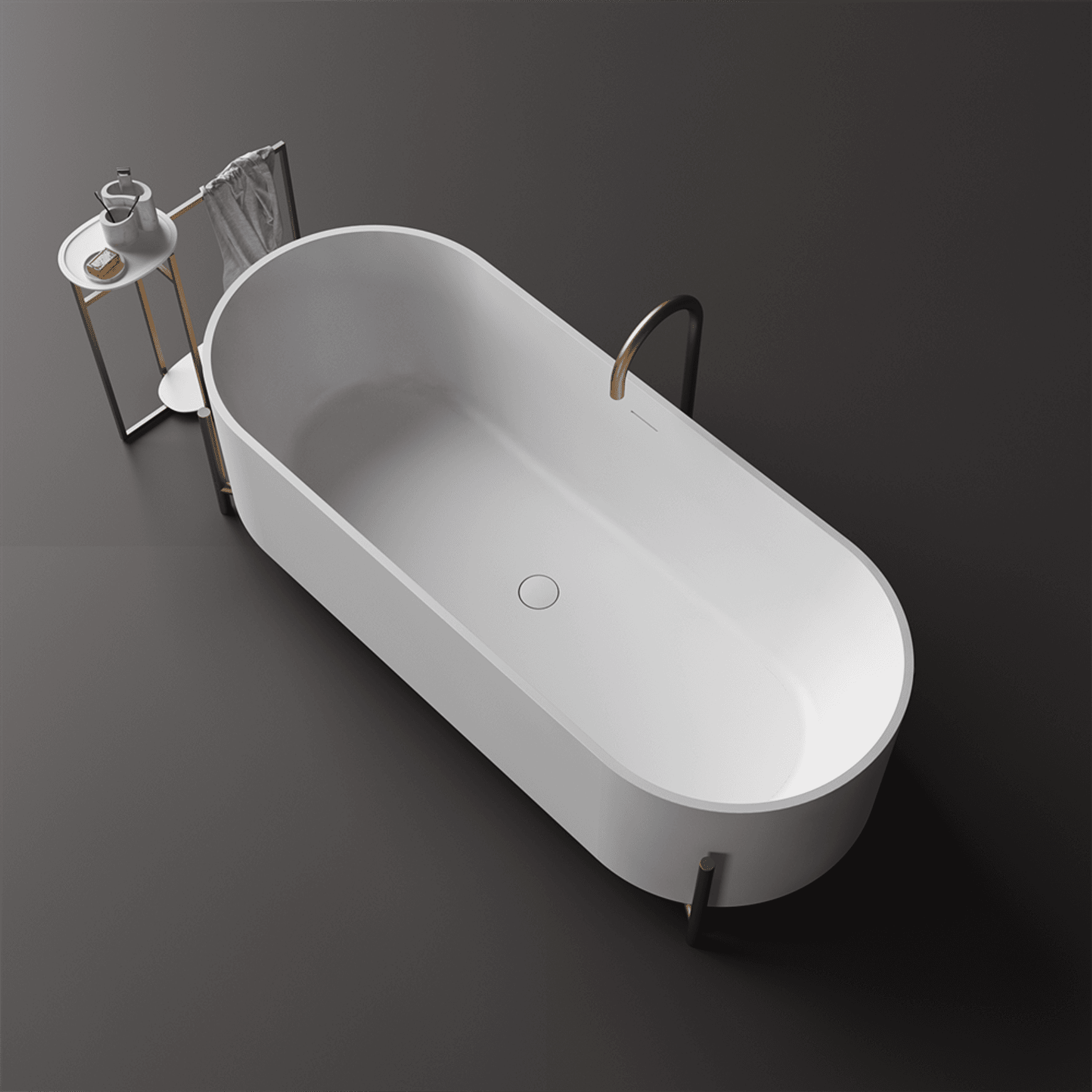 Elise Statement Bath on Legs 1800mm ST82