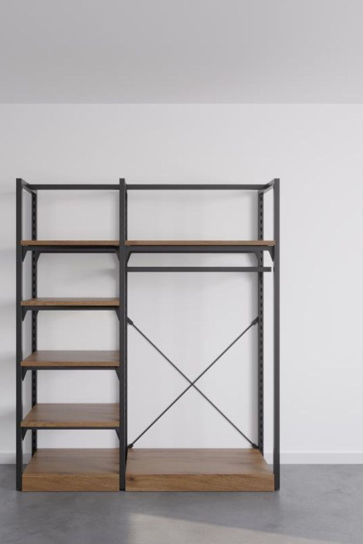 The Fresh White Sneakers Free-Standing Kitset Wardrobe