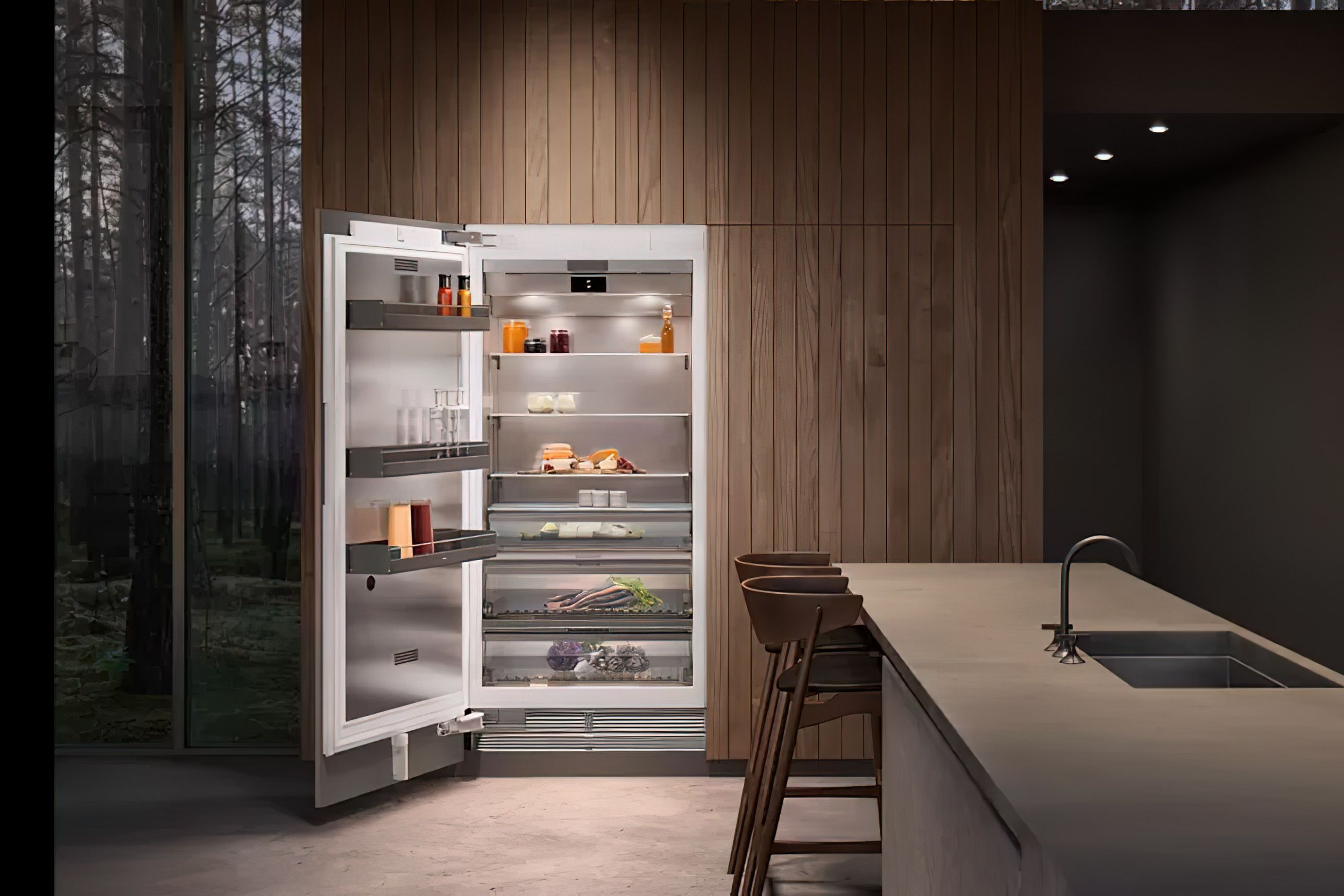 Gaggenau Built-in Fridge 400 Series Soft Close