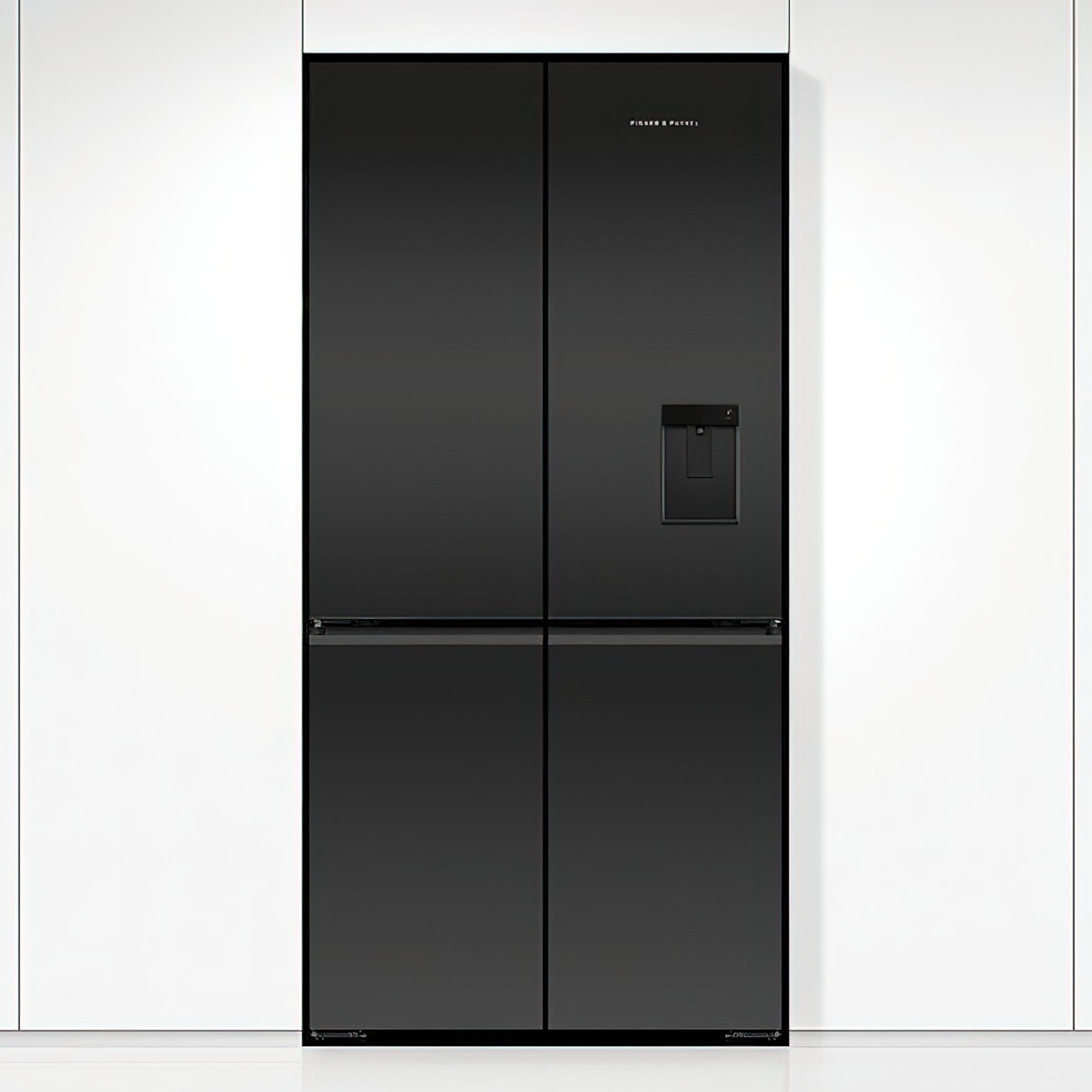 F&P Freestanding Quad Door Refrigerator Freezer, 690L
