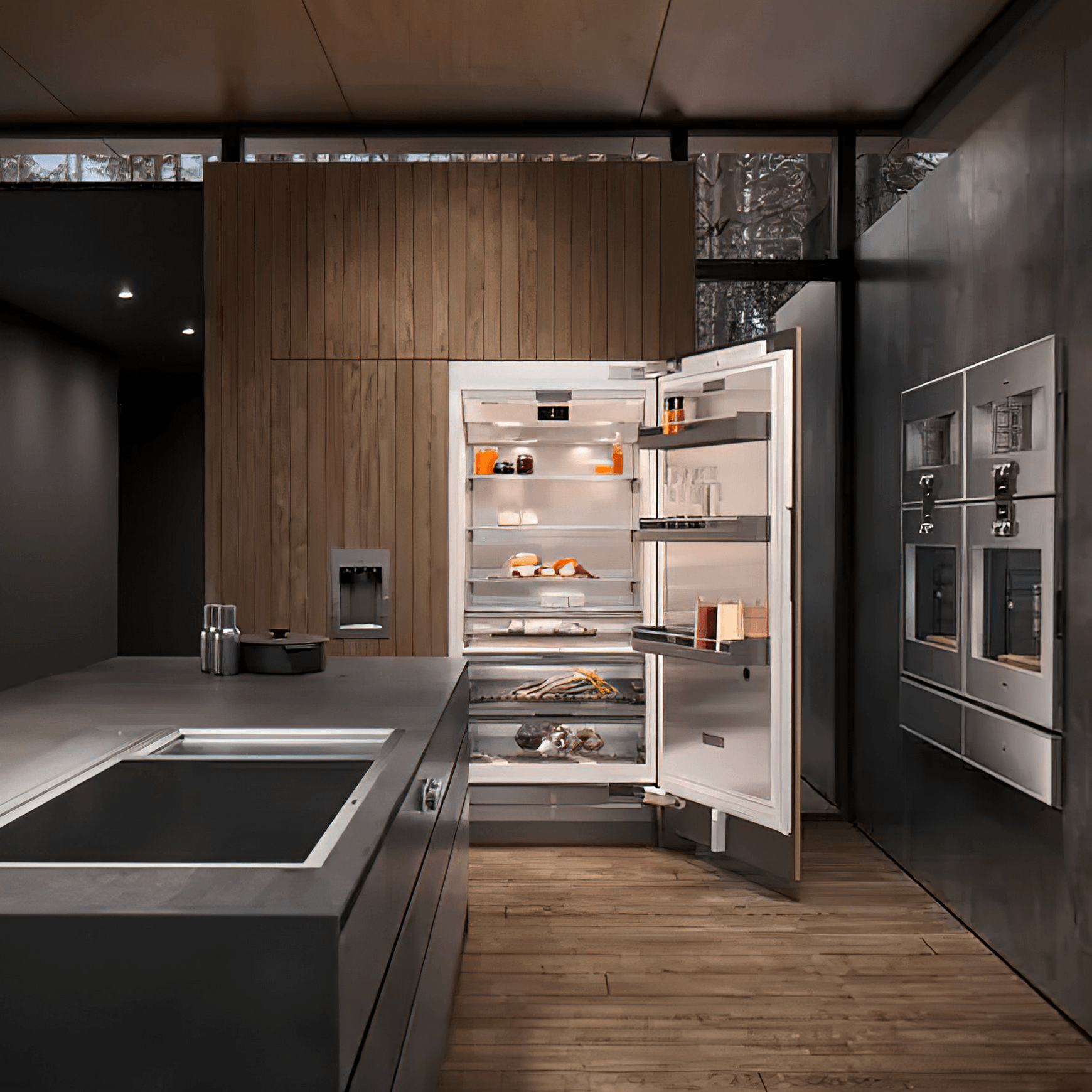 Gaggenau Built-in Fridge 400 Series Soft Close