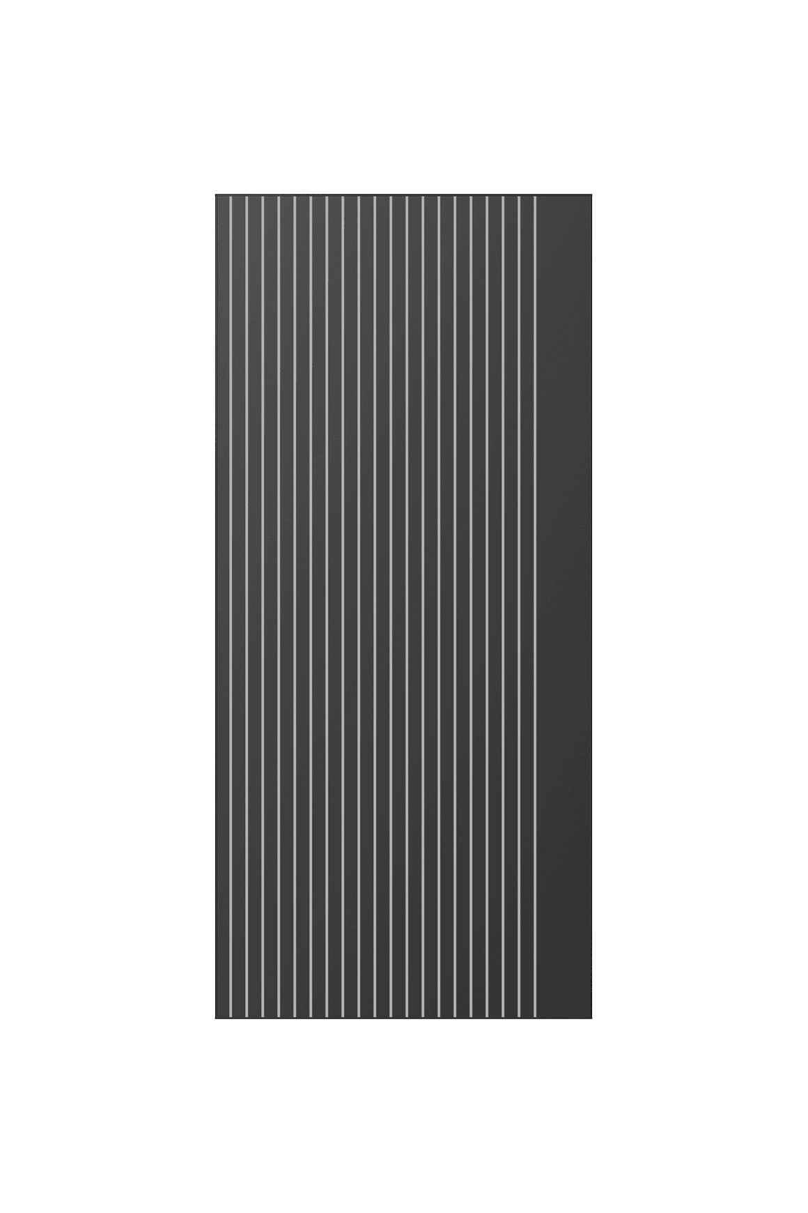 VV53 – BATTEN 40 WITH STILE Aluminium Door