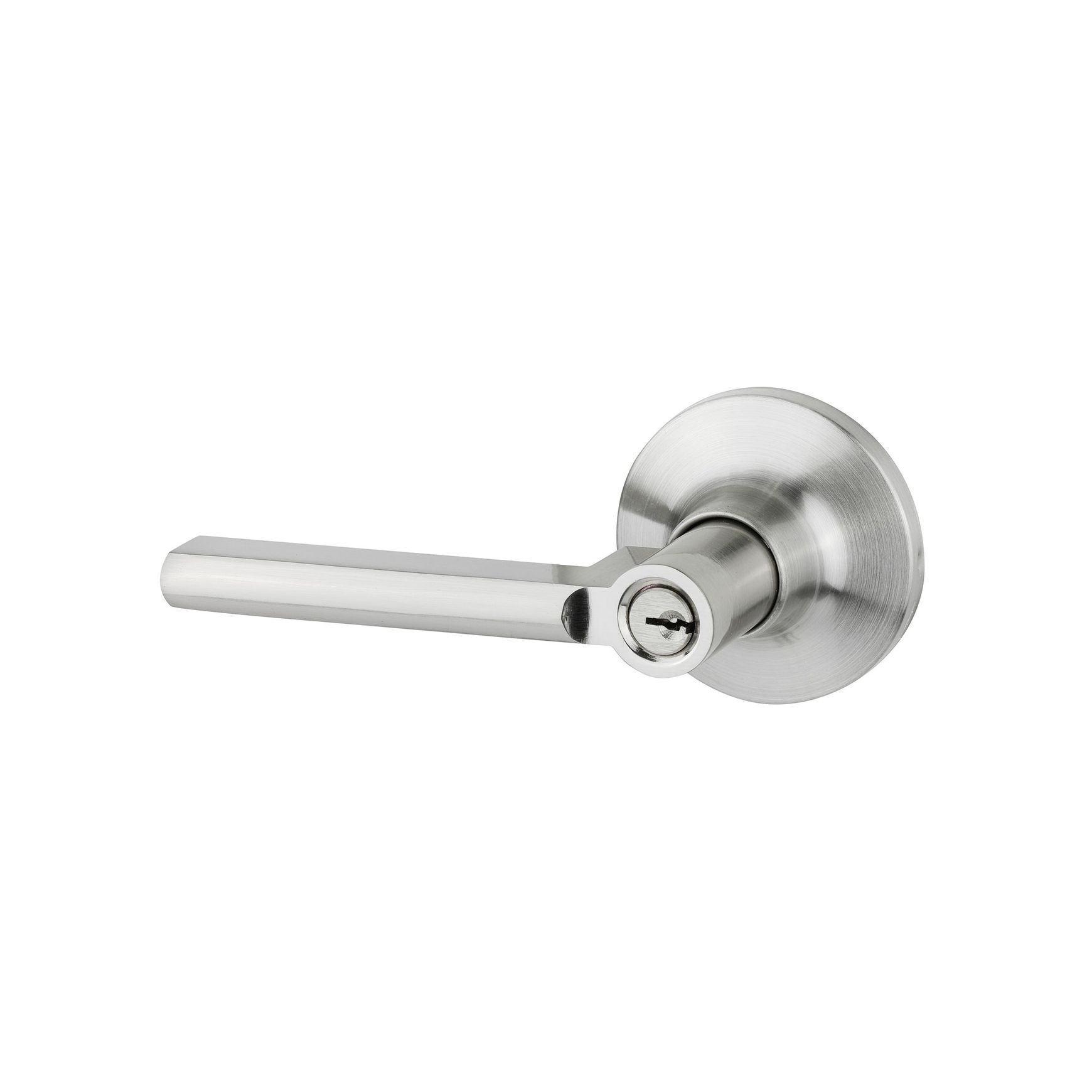 Austin Entrance Lever Handle Satin Nickel