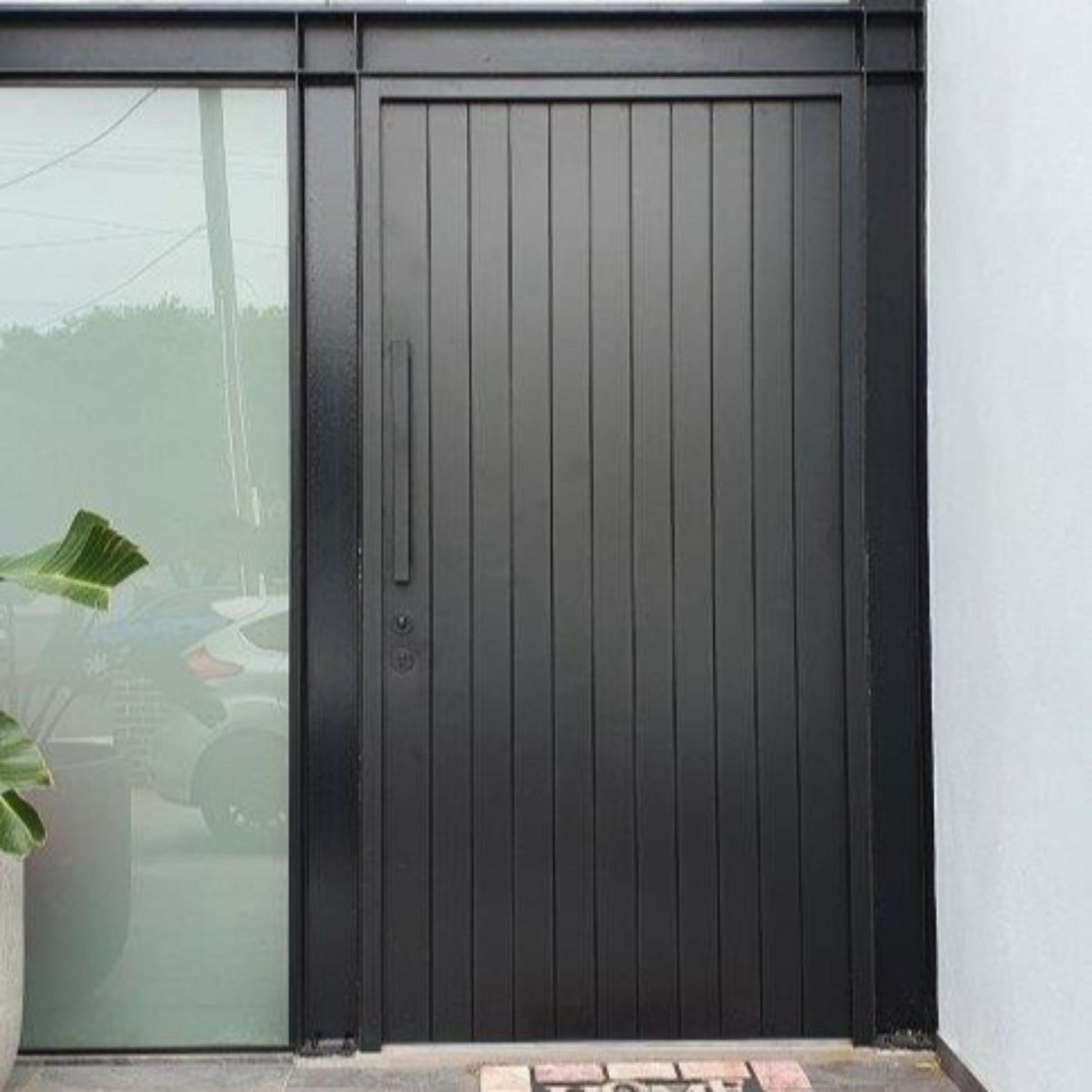 Strata TGV Aluminium Modern Entrance Doors