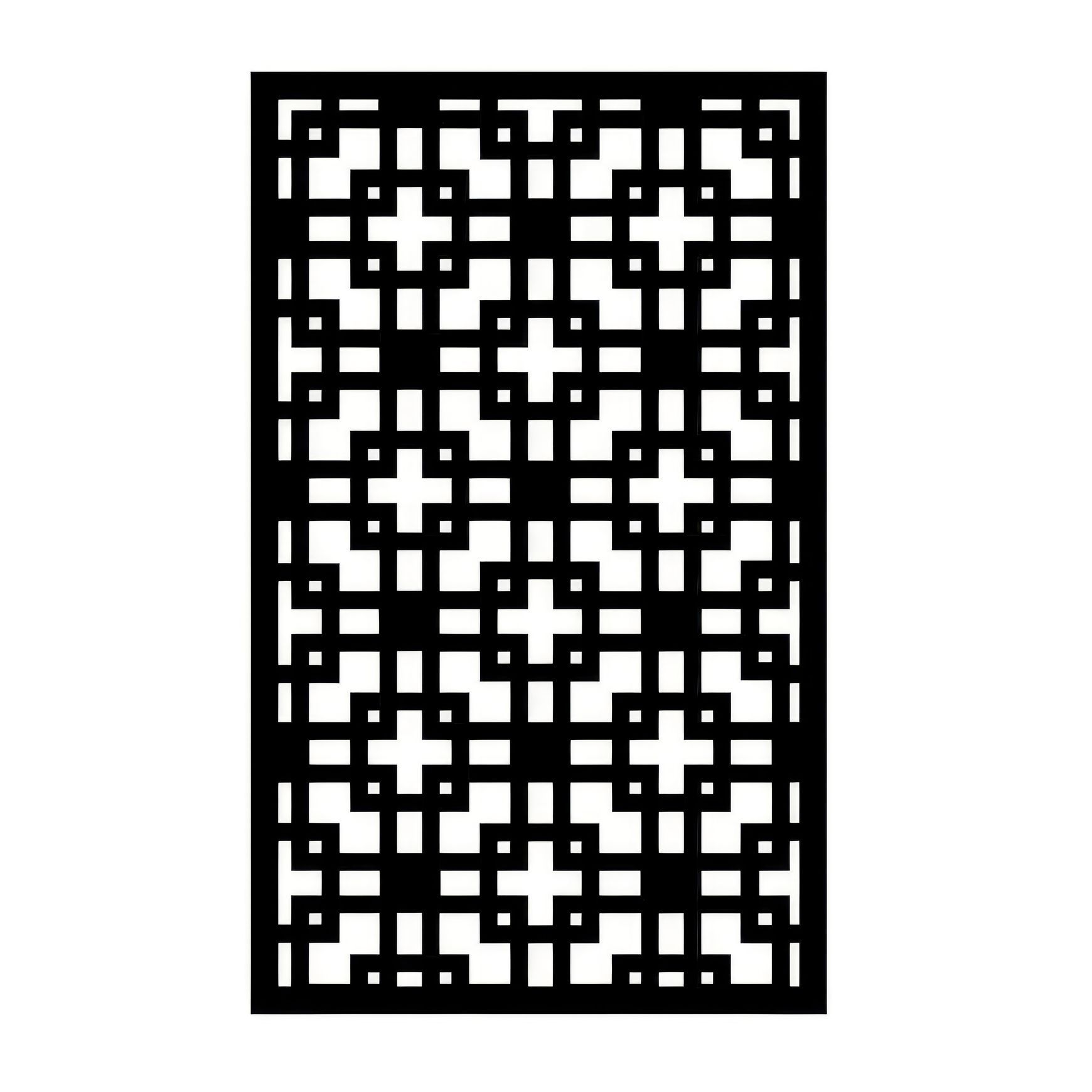 Decorative Screen & Fence Panel - The Squares