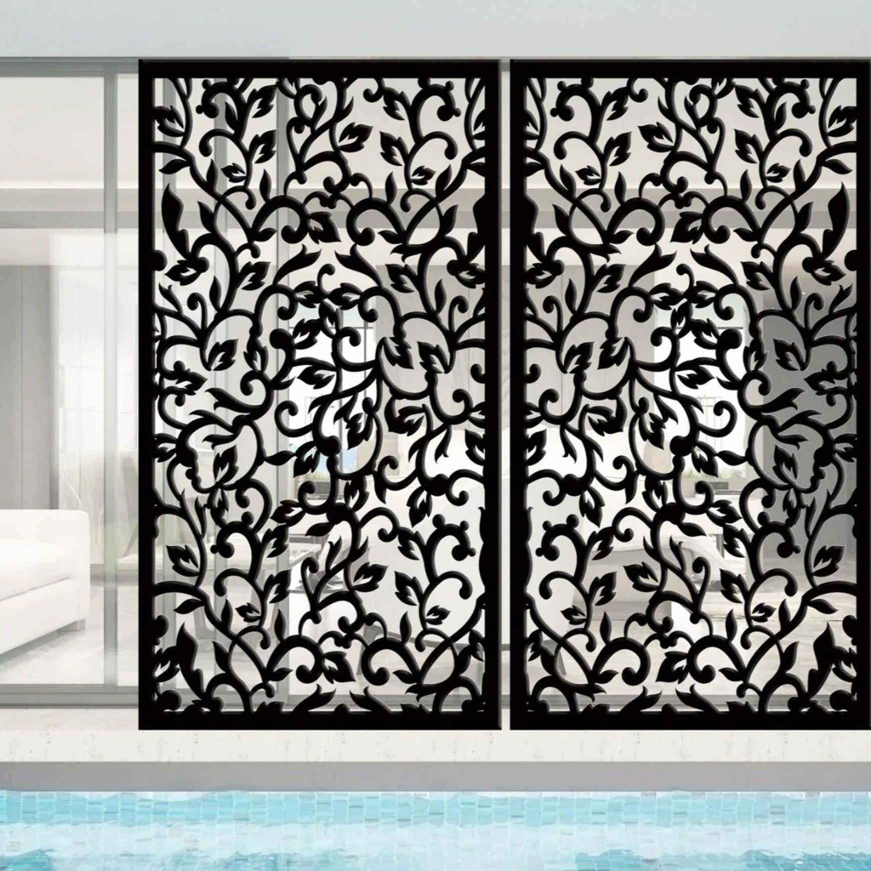 Decorative Security Screen - Koru MII