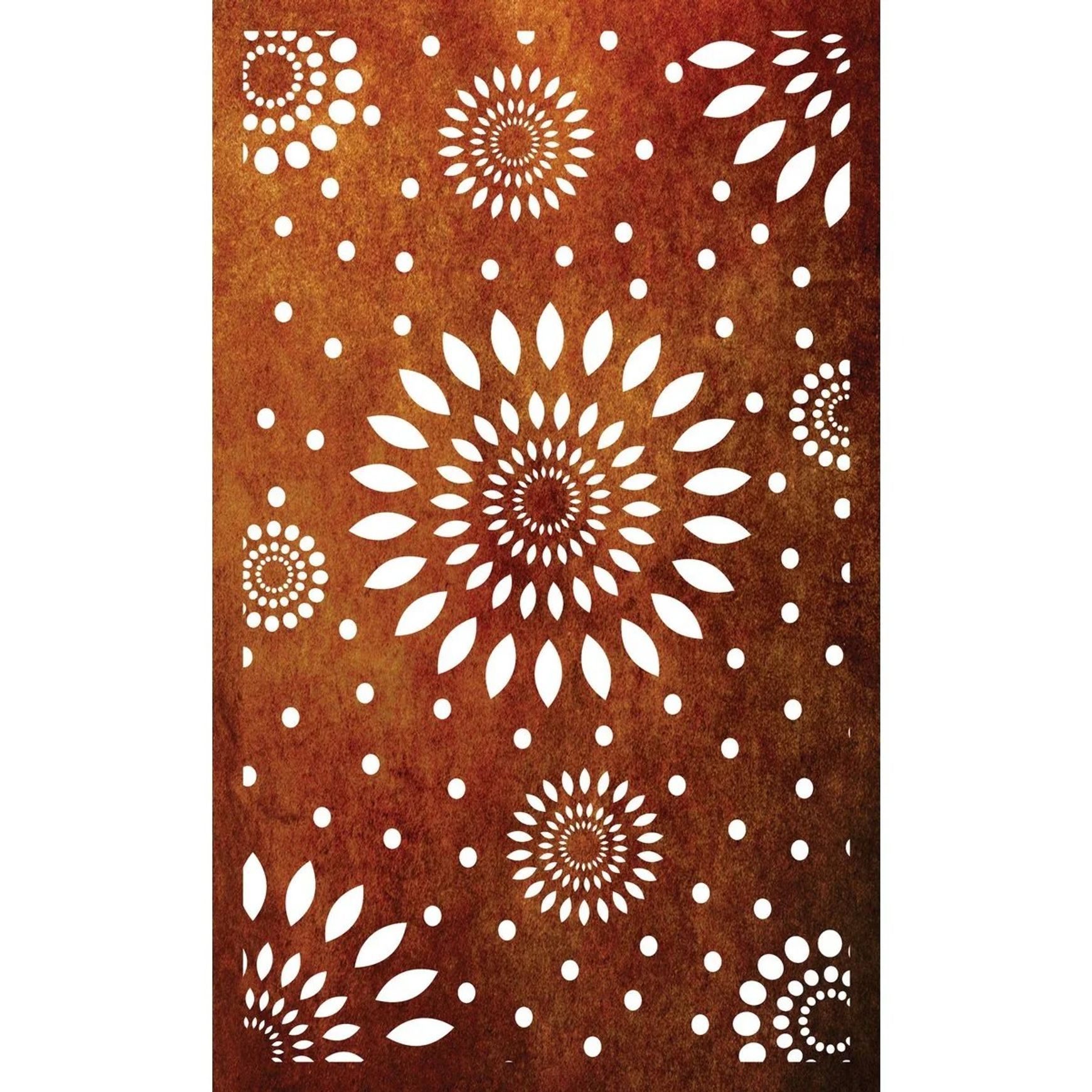 Boho Mandals - Laser Cut Fence Panel