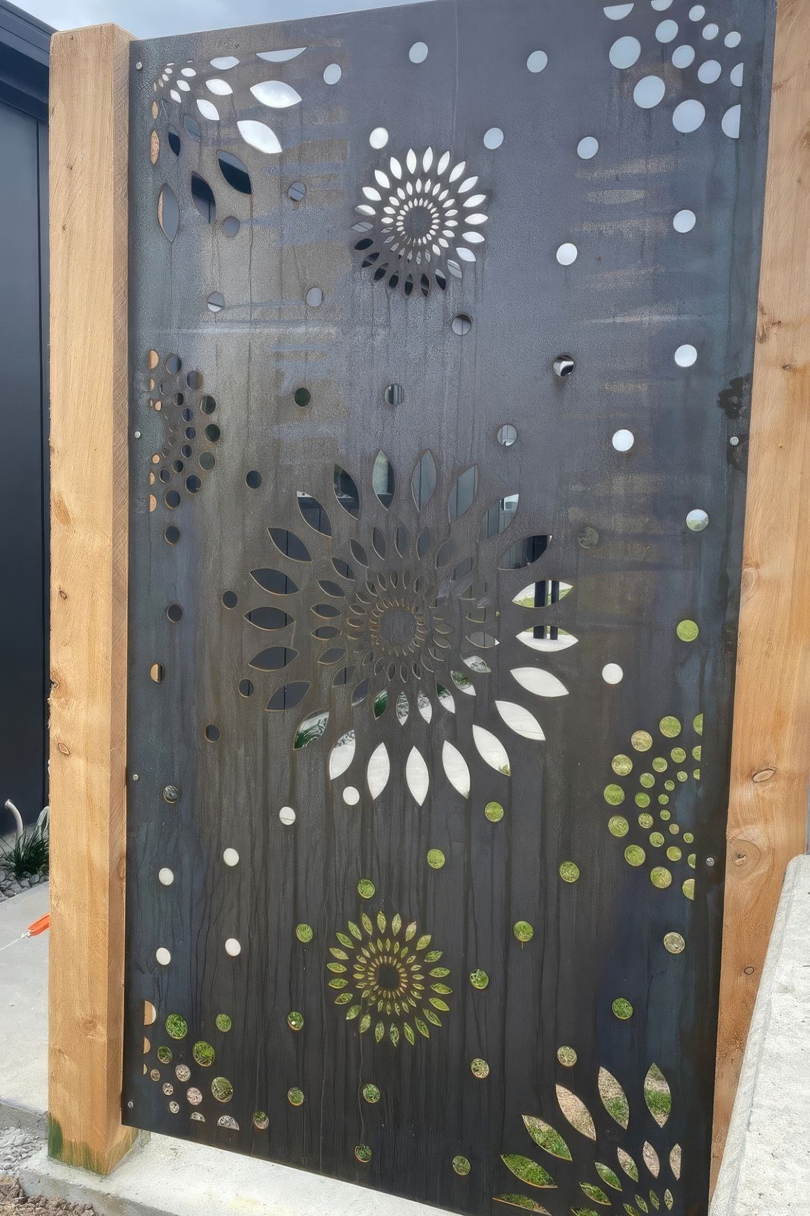 Boho Mandals - Laser Cut Fence Panel