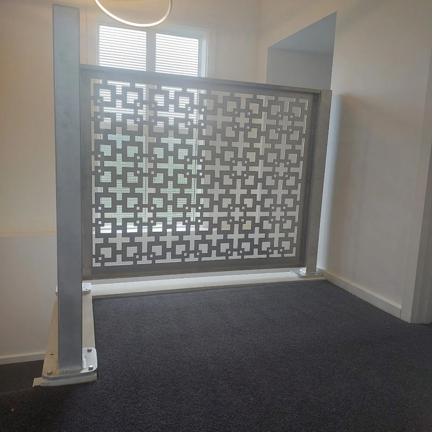 Combination Fence Panel - Square in Square
