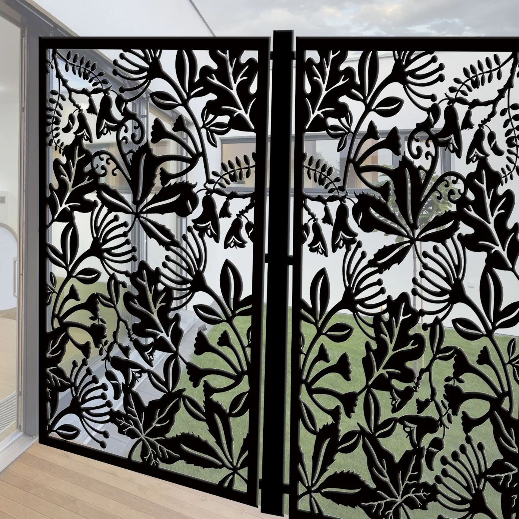 Garden Backdrop Screen - Floral Heritage