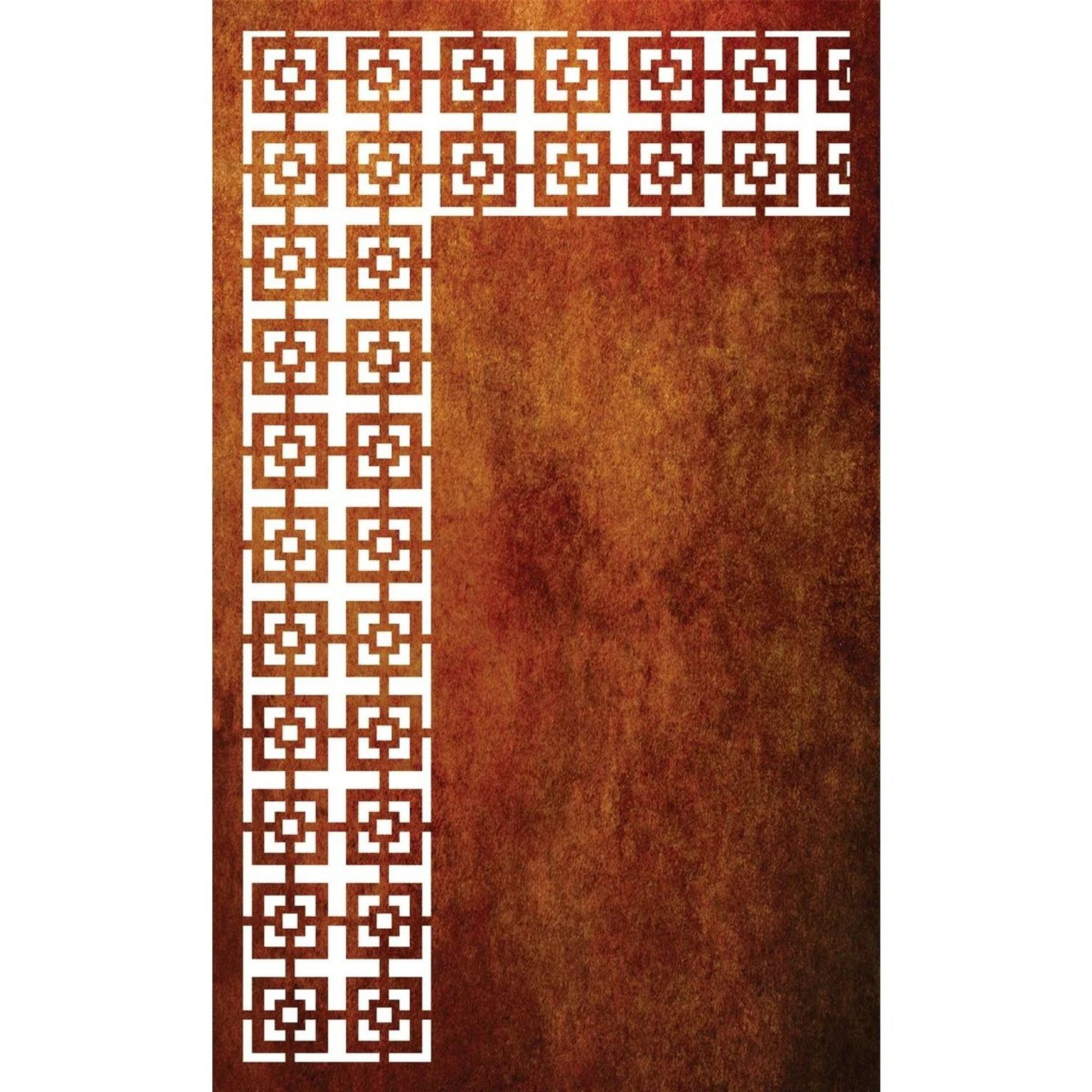 Fence Panel / Balustrade - Vertical Square Trim