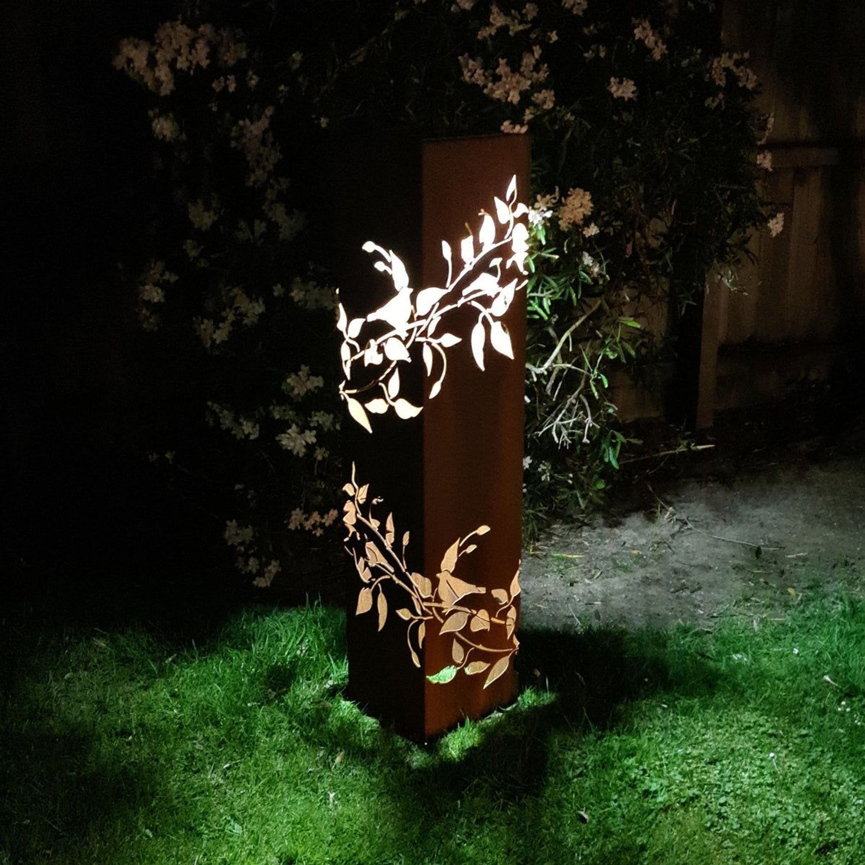 Kakaruwai Corten Steel Garden Sculpture