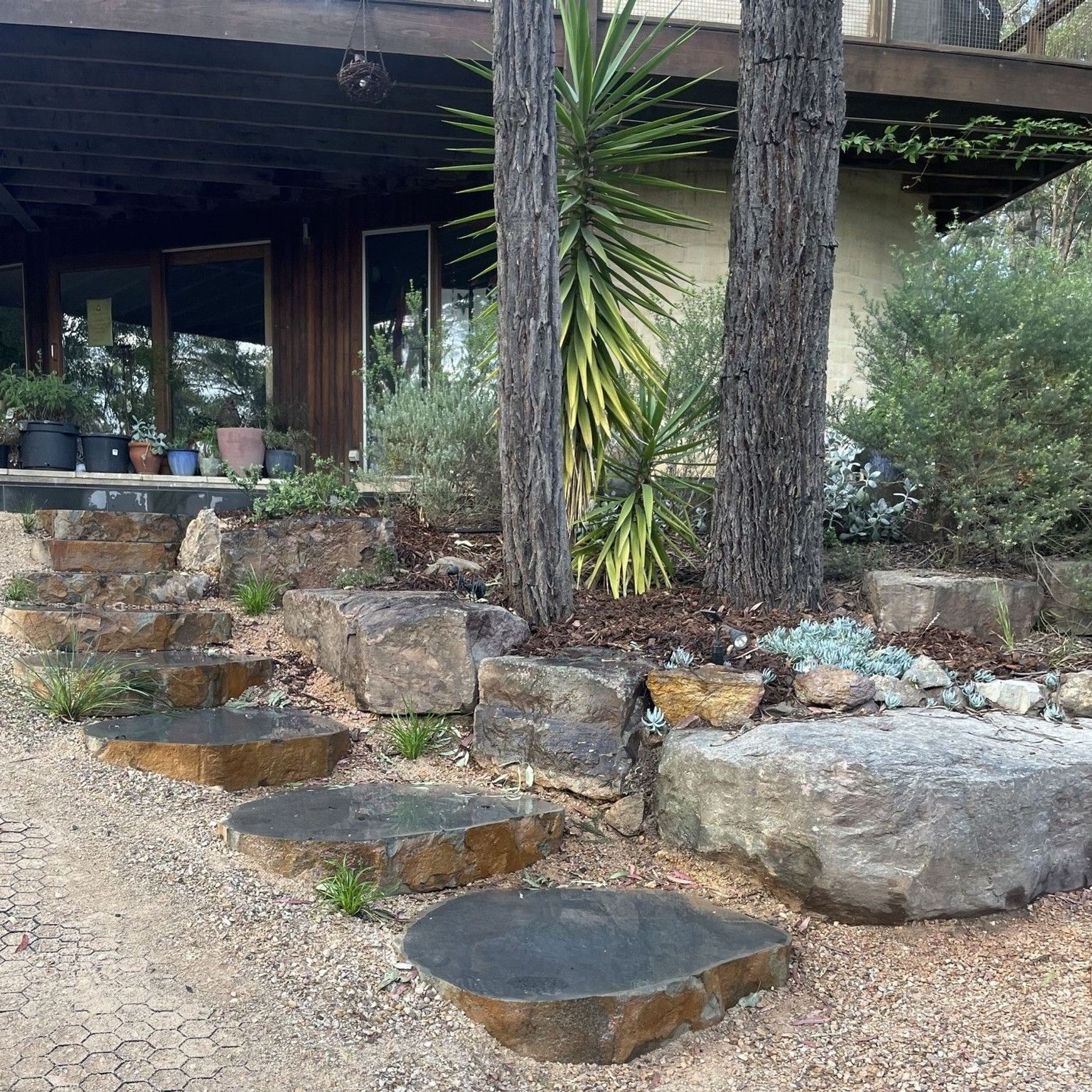 Premium Bluestone Landscape Steps