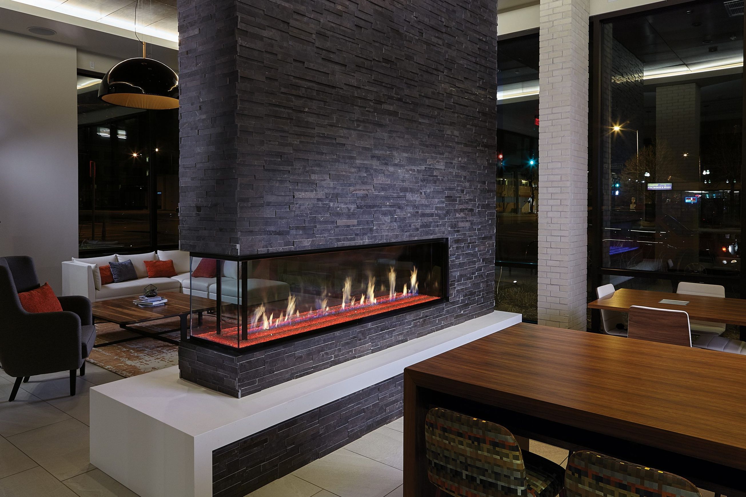 Davinci Pier Gas Fireplaces