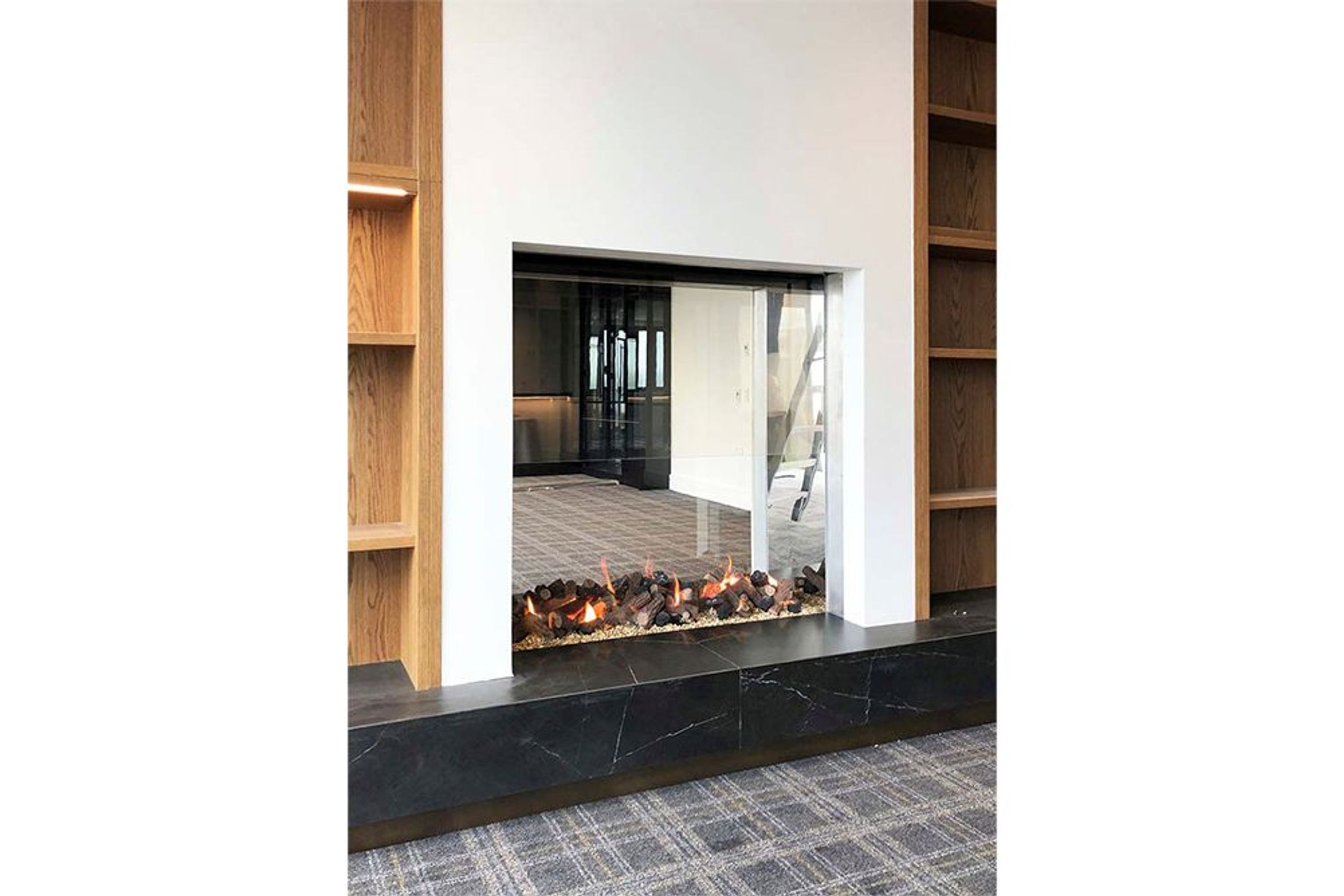 View Indoor Fireplace