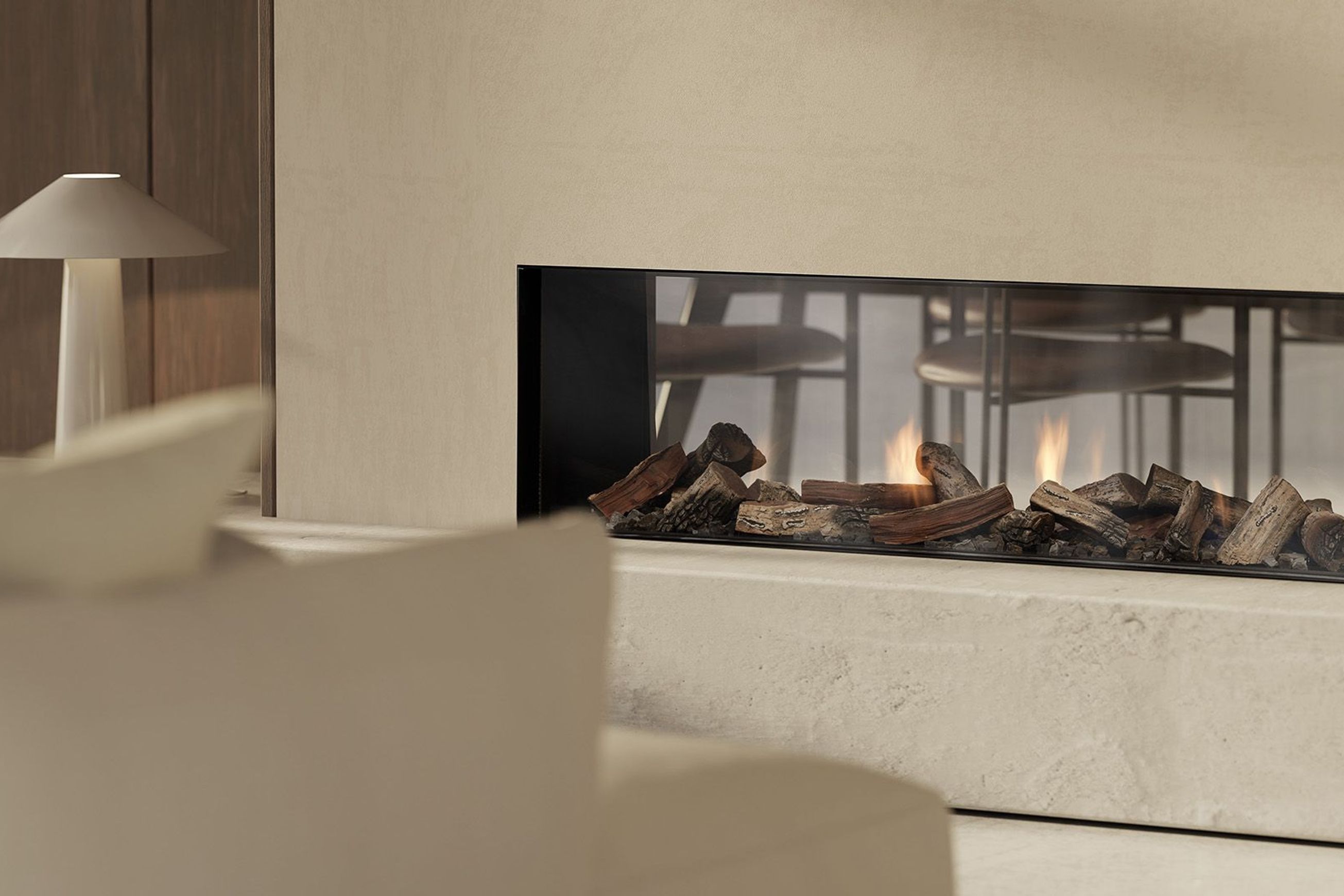MODE KB1400 Frameless Linear Gas Fireplace
