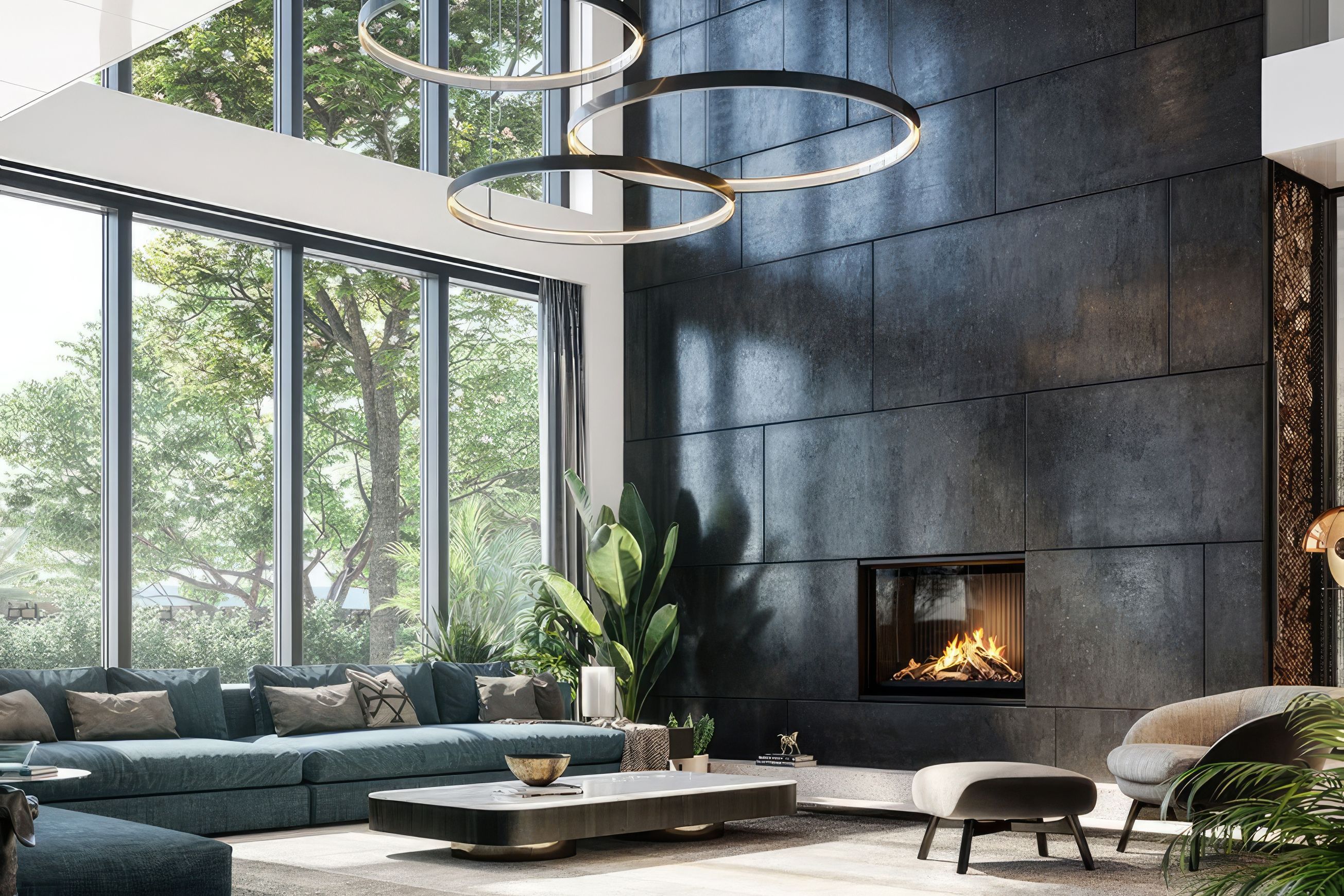 Vektor | Gas Fireplace