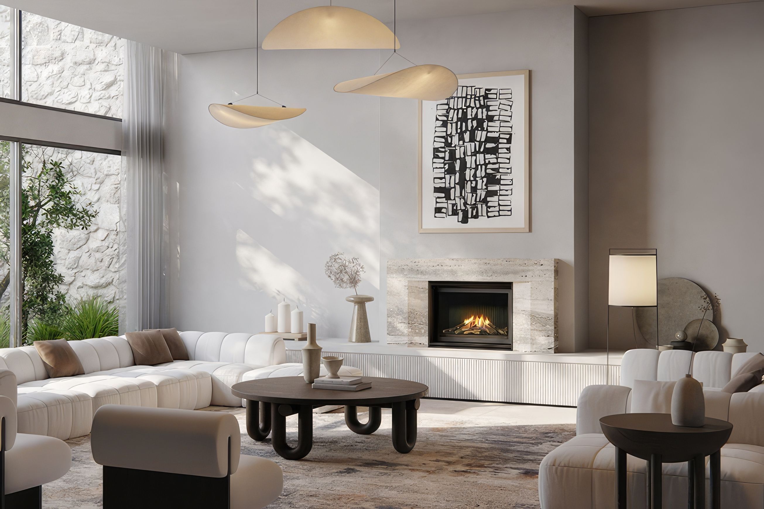 Vektor | Gas Fireplace