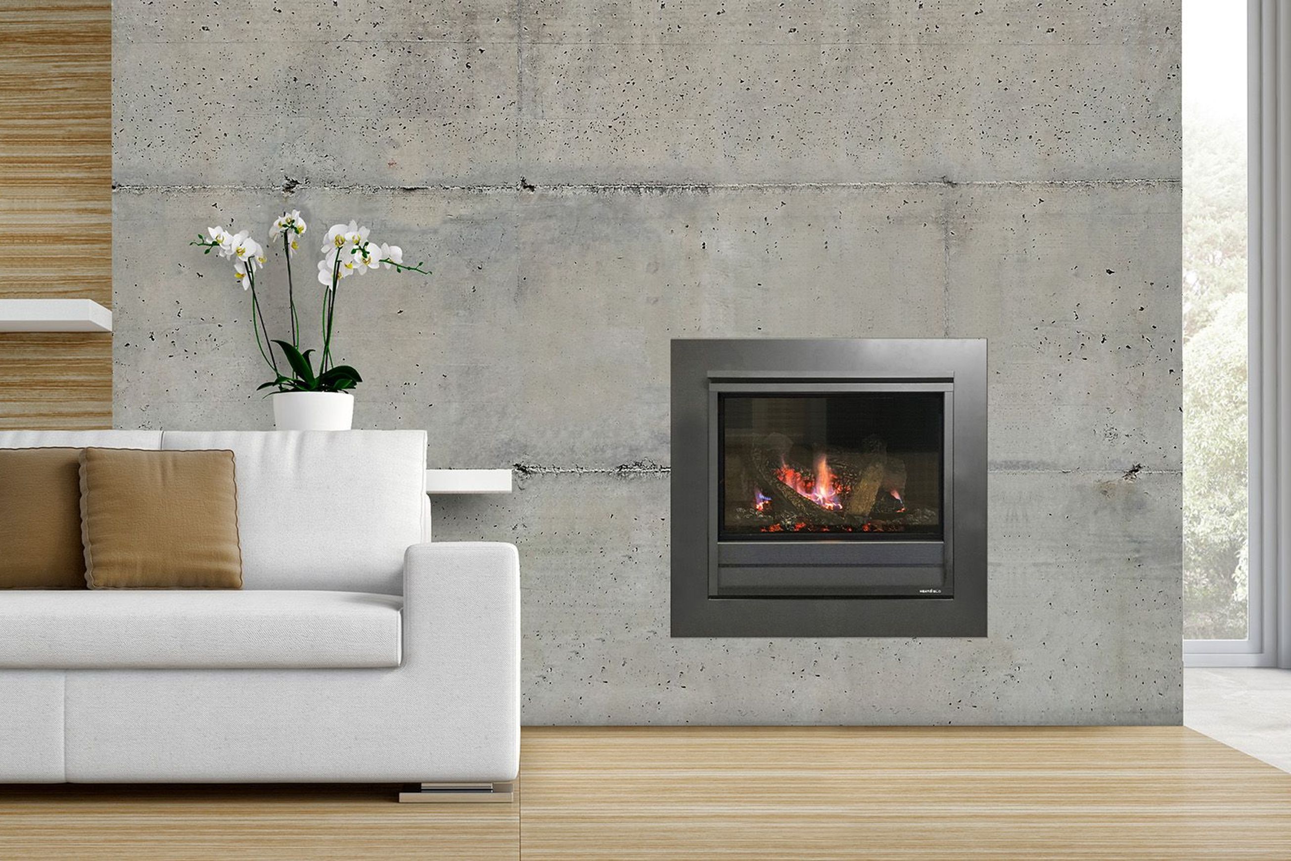 3X | Gas Fireplace