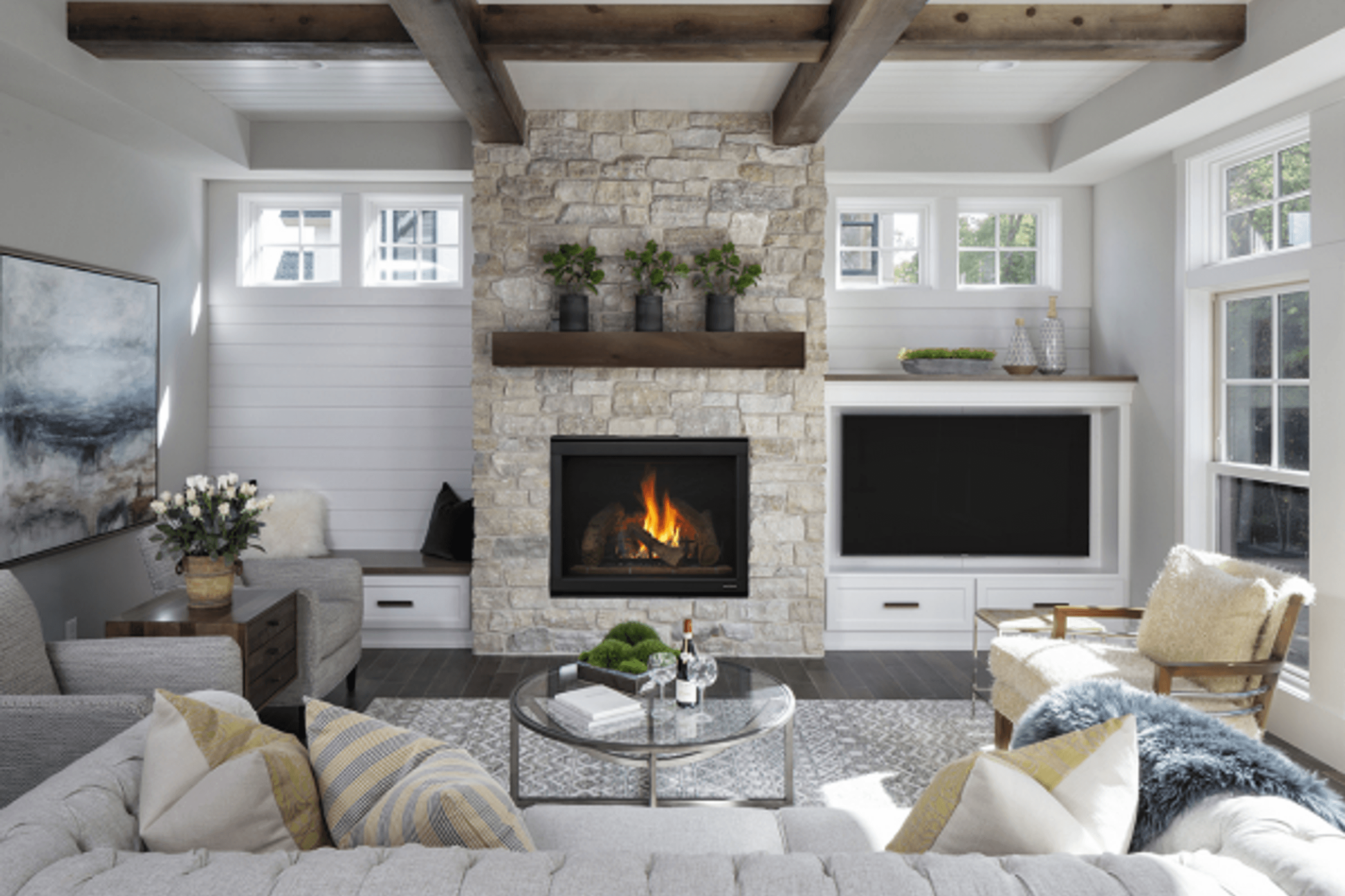 3X | Gas Fireplace