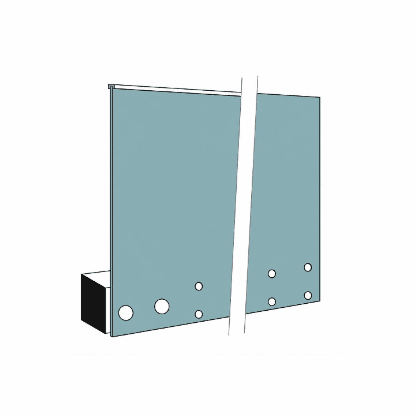 Skyrail CG-SD and DD Disc Series | Glass Balustrades