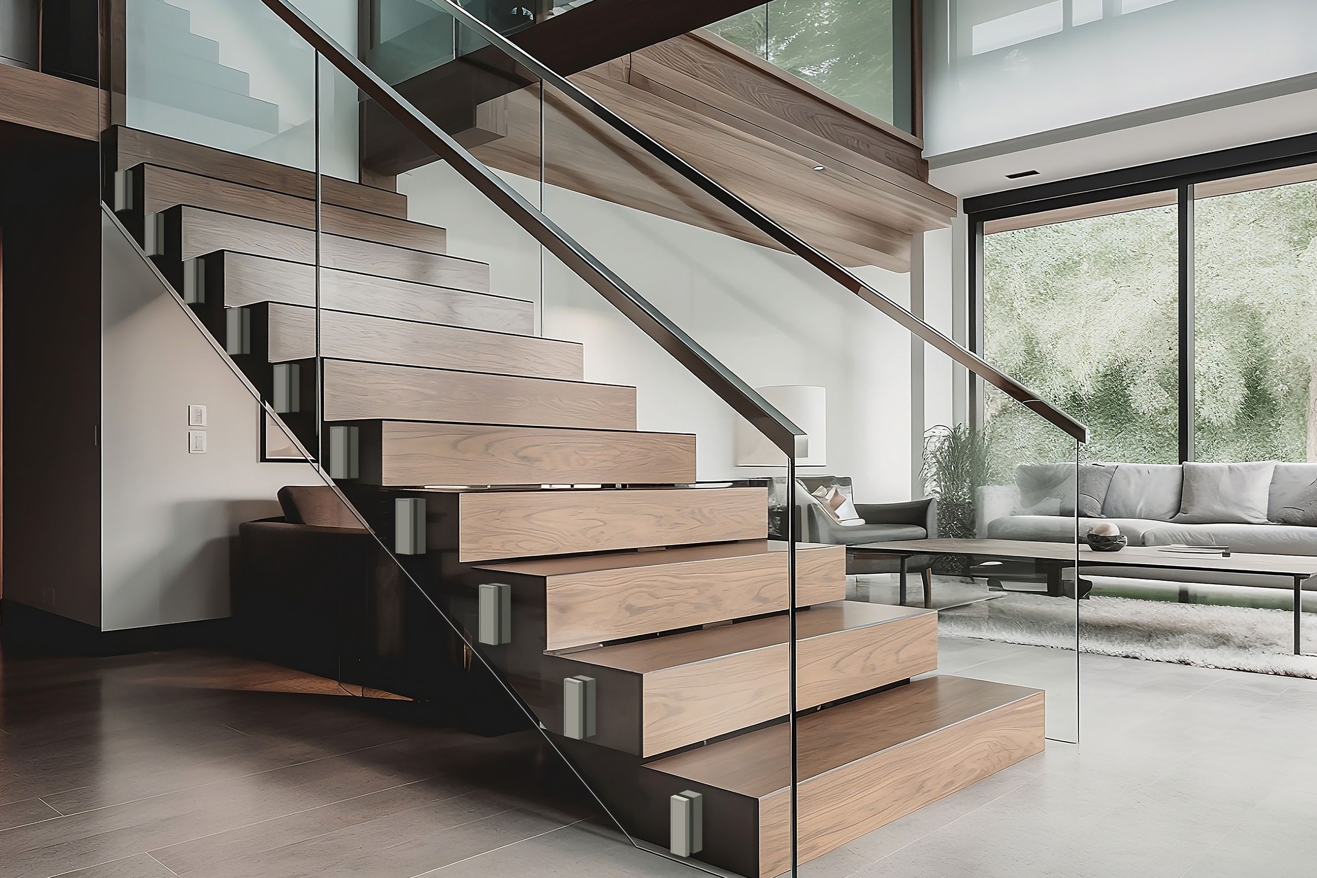 Edgetec® JH Clamp™ Glass Balustrade