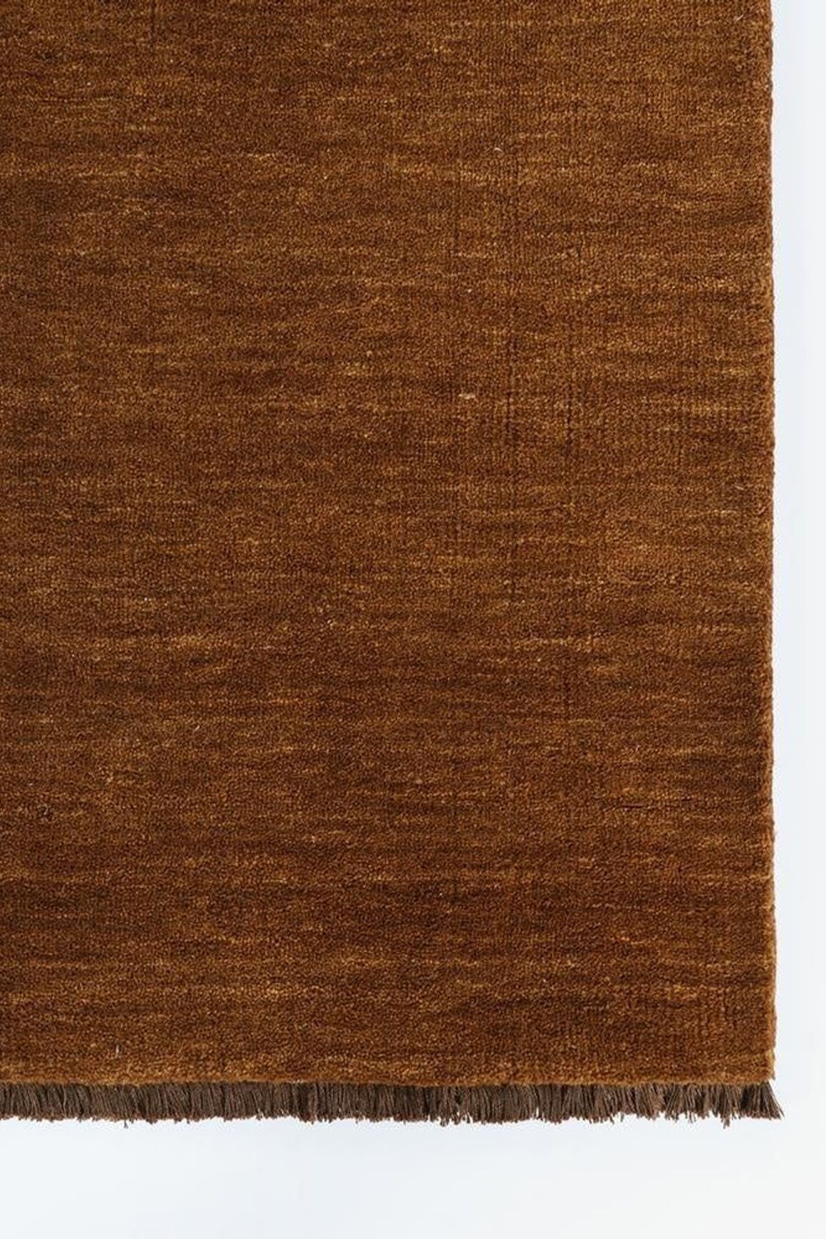 Baya Sandringham 100% NZ Wool Floor Runner Rug - Pecan