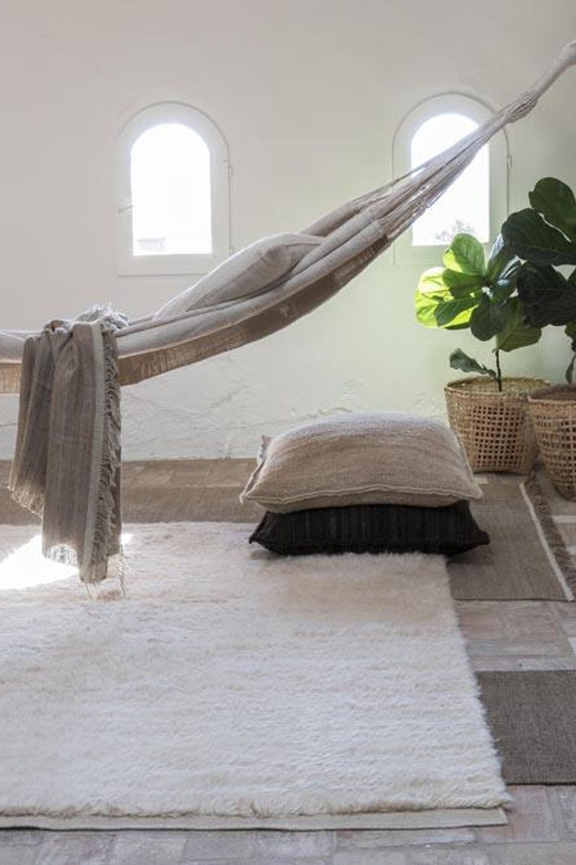 Wellbeing Rug | Hammock | Cushion by Nanimarquina